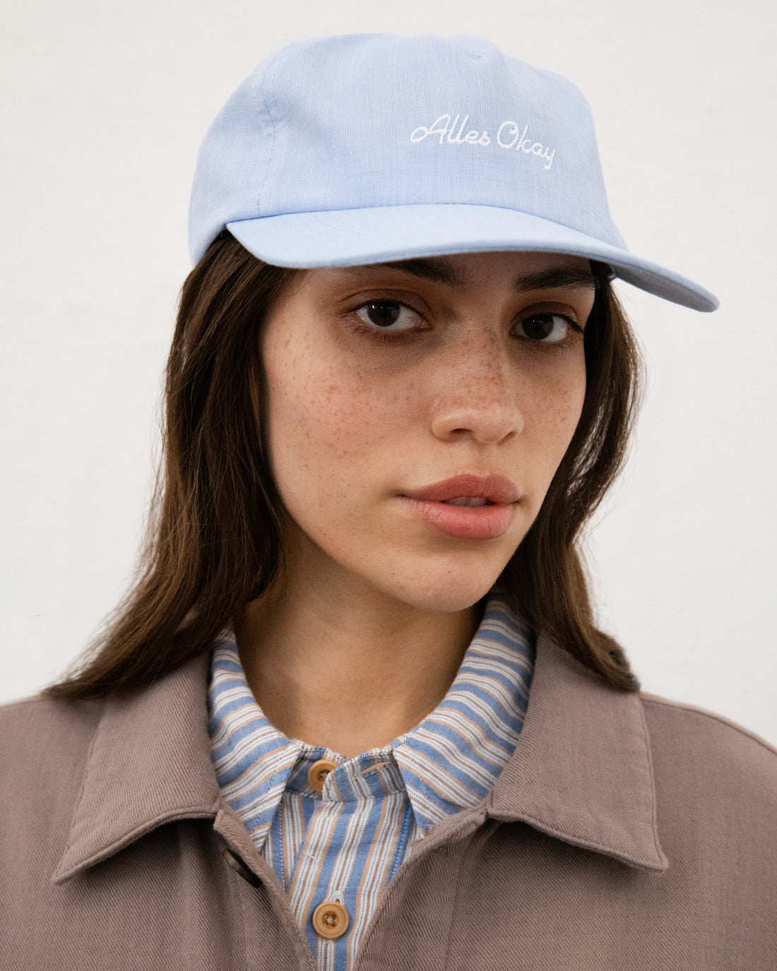 All Okay Floppy Cap Organic Cotton - Blue