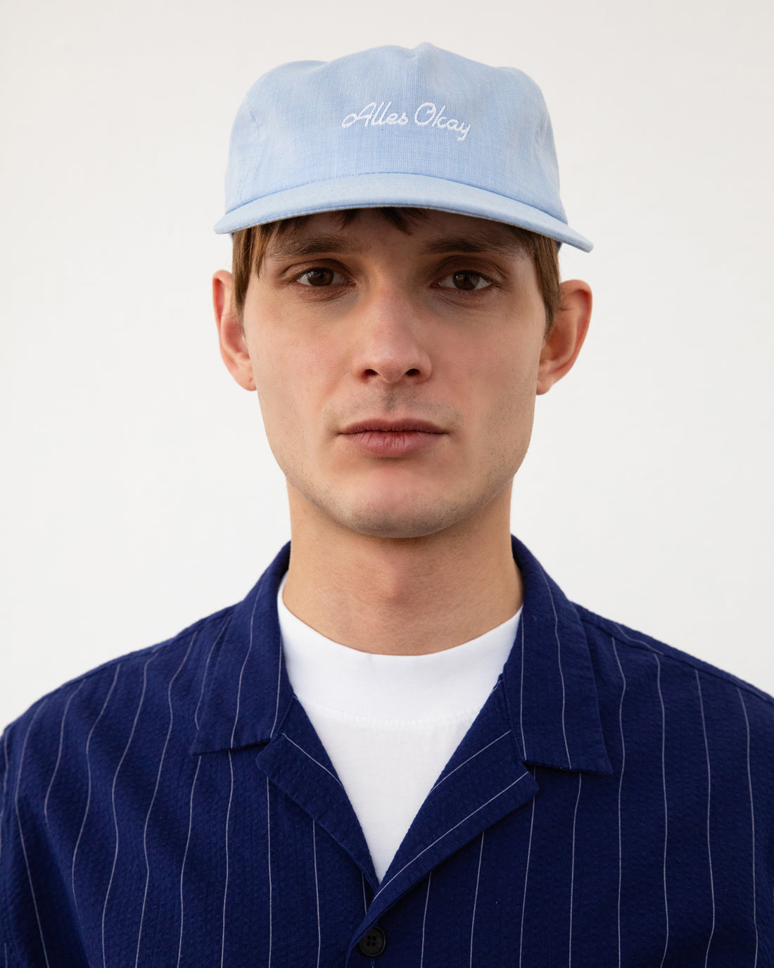 All Okay Floppy Cap Organic Cotton - Blue