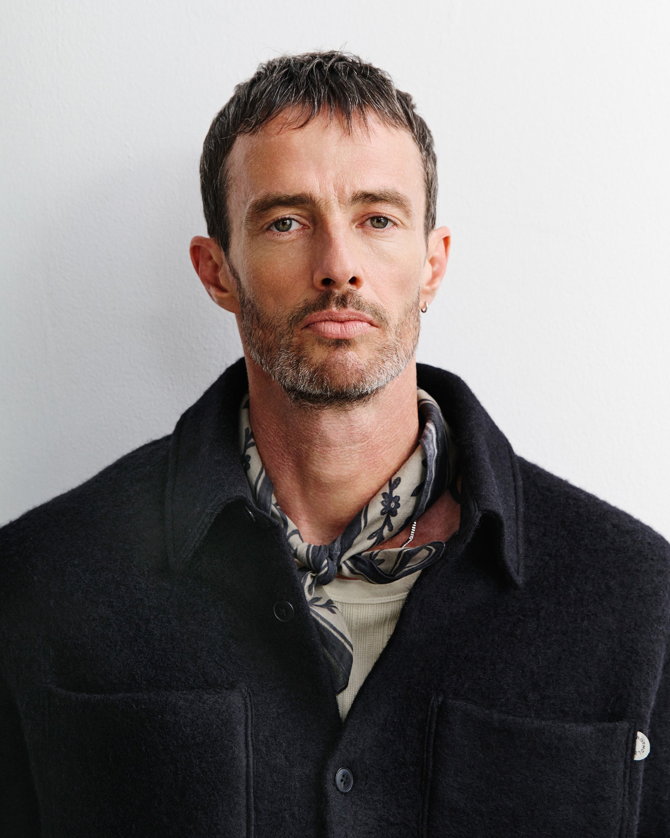 Relaxed Overshirt - True Black FW26