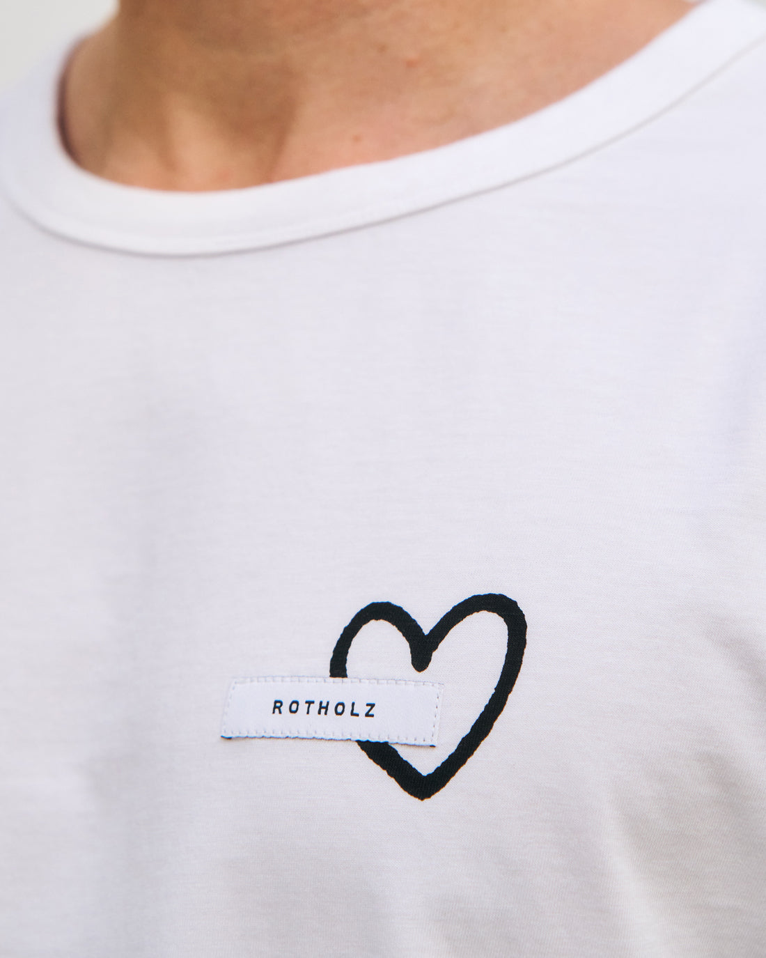 Affection T-Shirt Organic Cotton - White