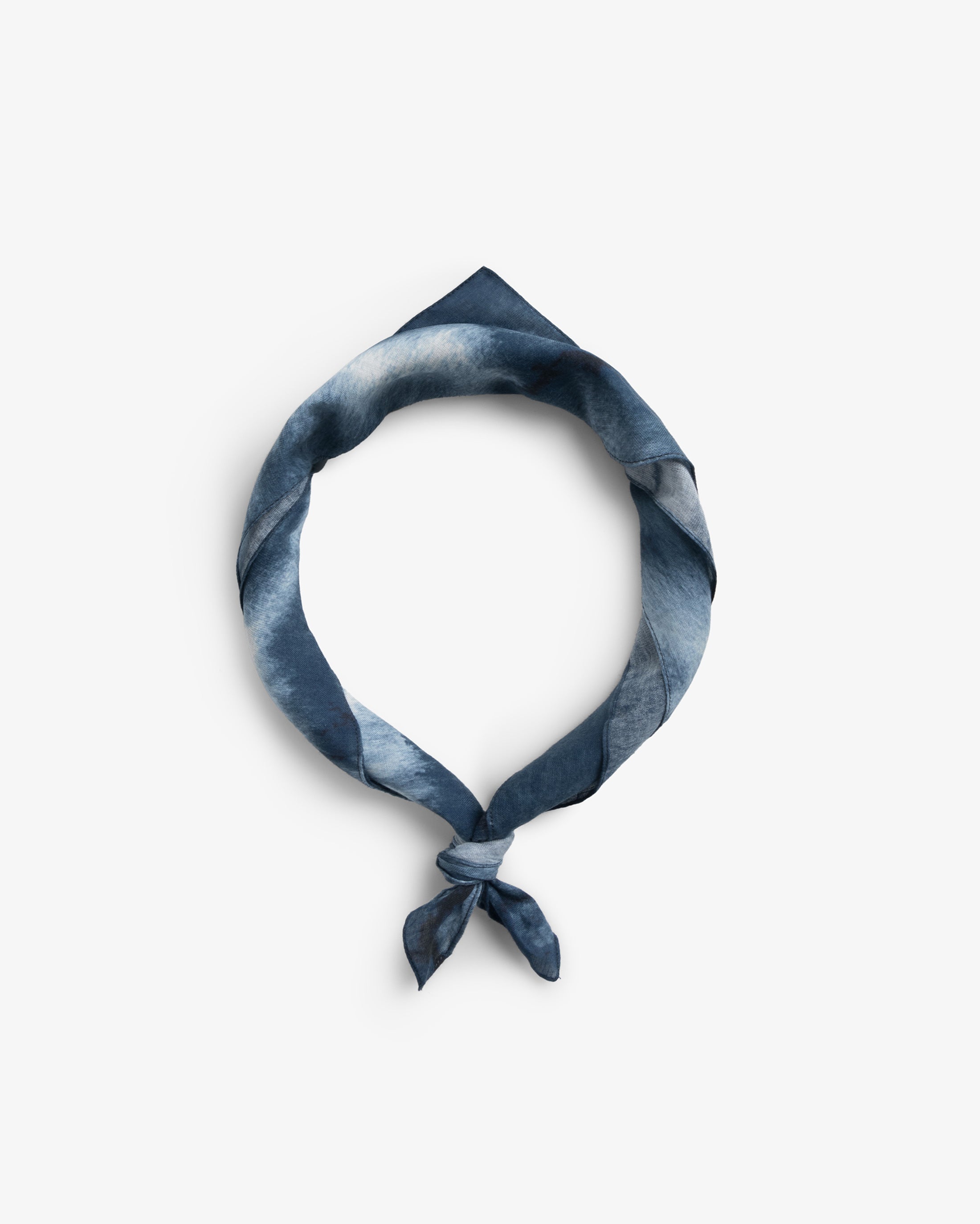 Bandana Organic Cotton - Watercolor Blue