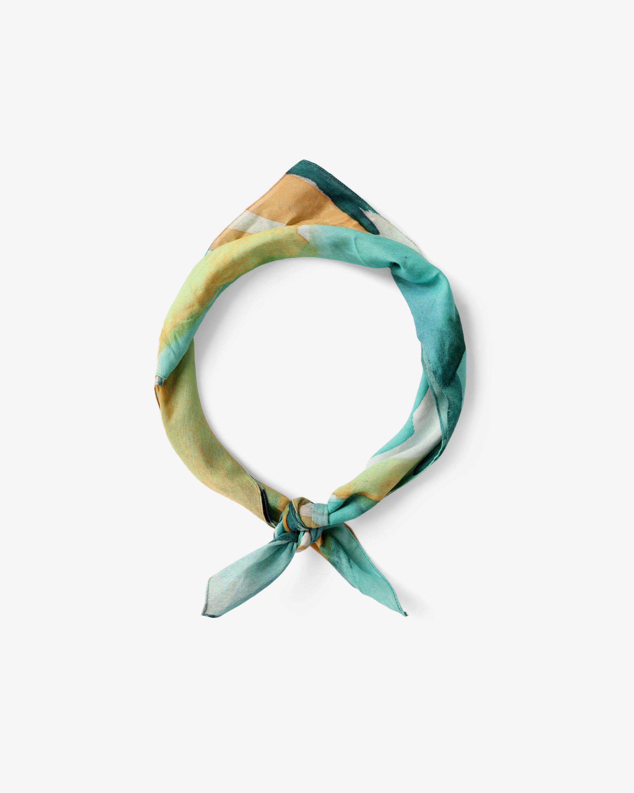 Bandana Bio Baumwolle - Grün