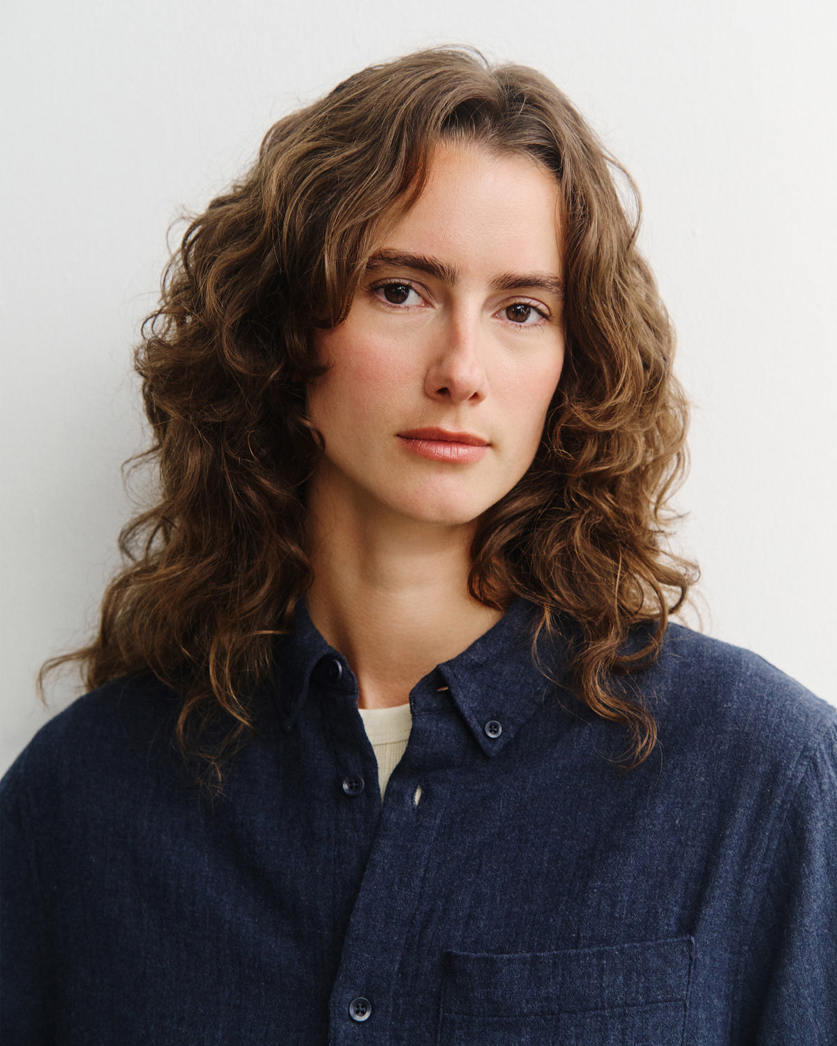Button-Down Shirt Organic Cotton - Blue