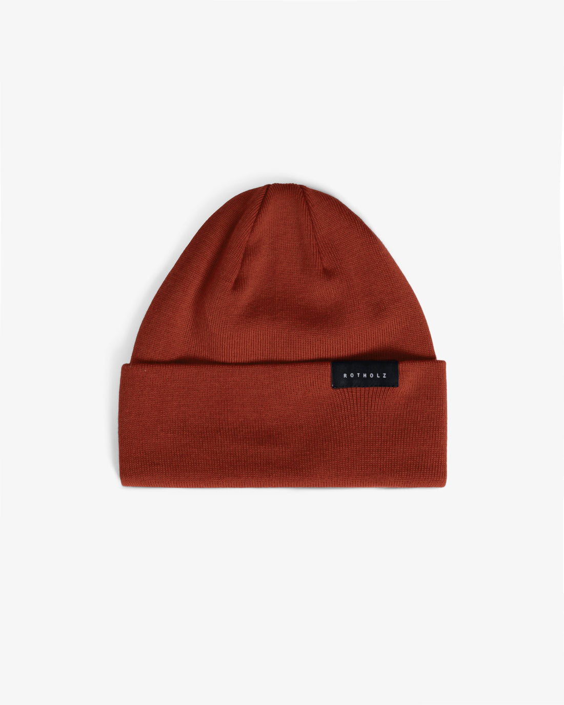 Classic Merino Wool Beanie - Red