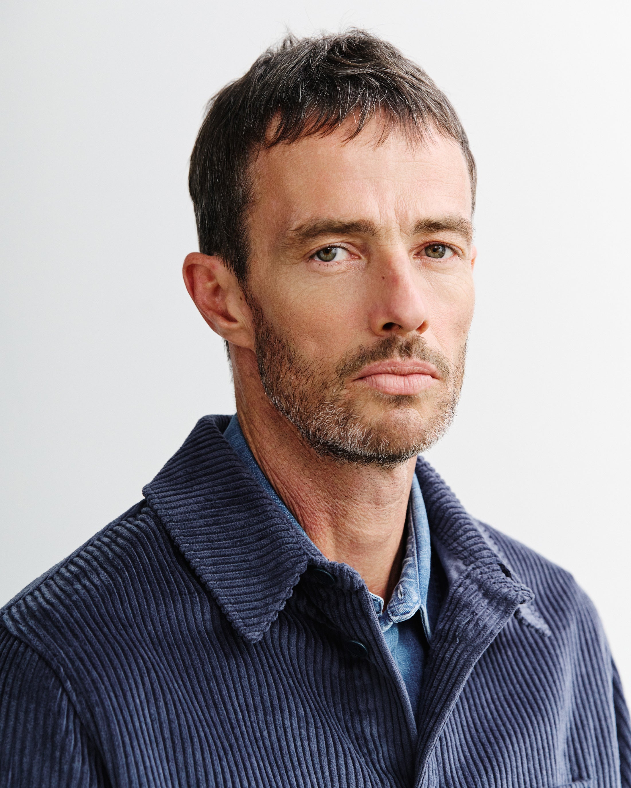 Cord Shirt Organic Cotton - Blue