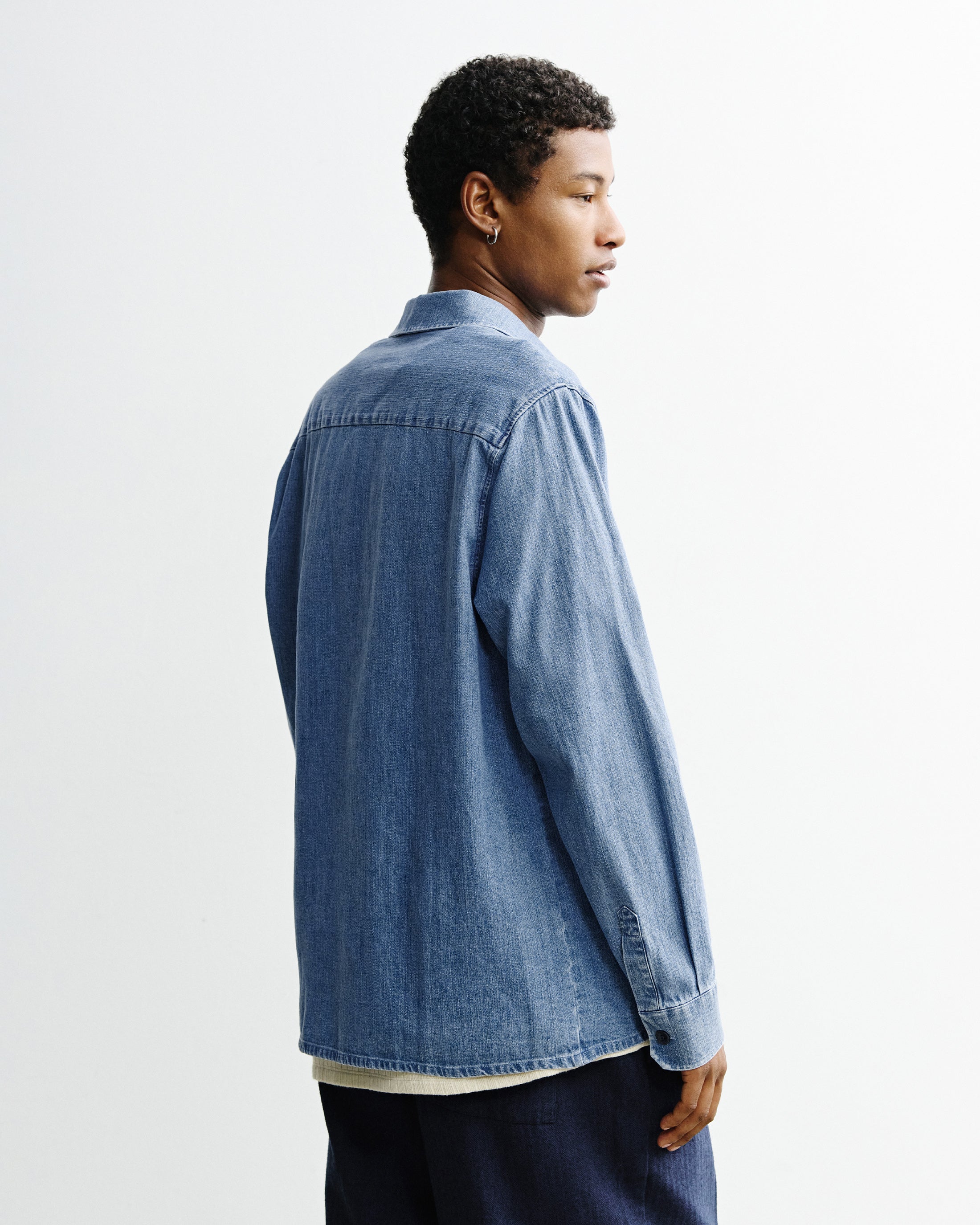 Casual Shirt - Blue Denim FW26