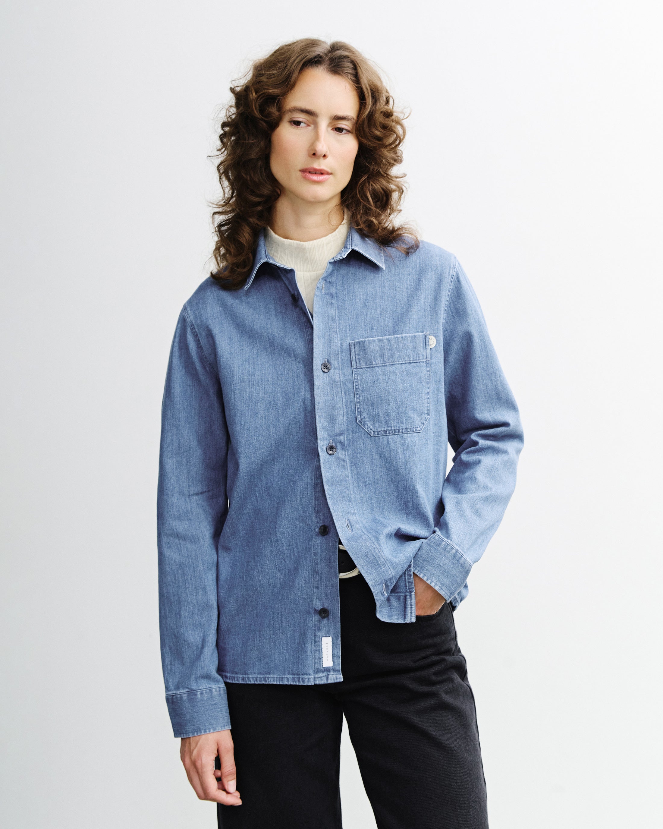 Casual Shirt - Blue Denim FW26