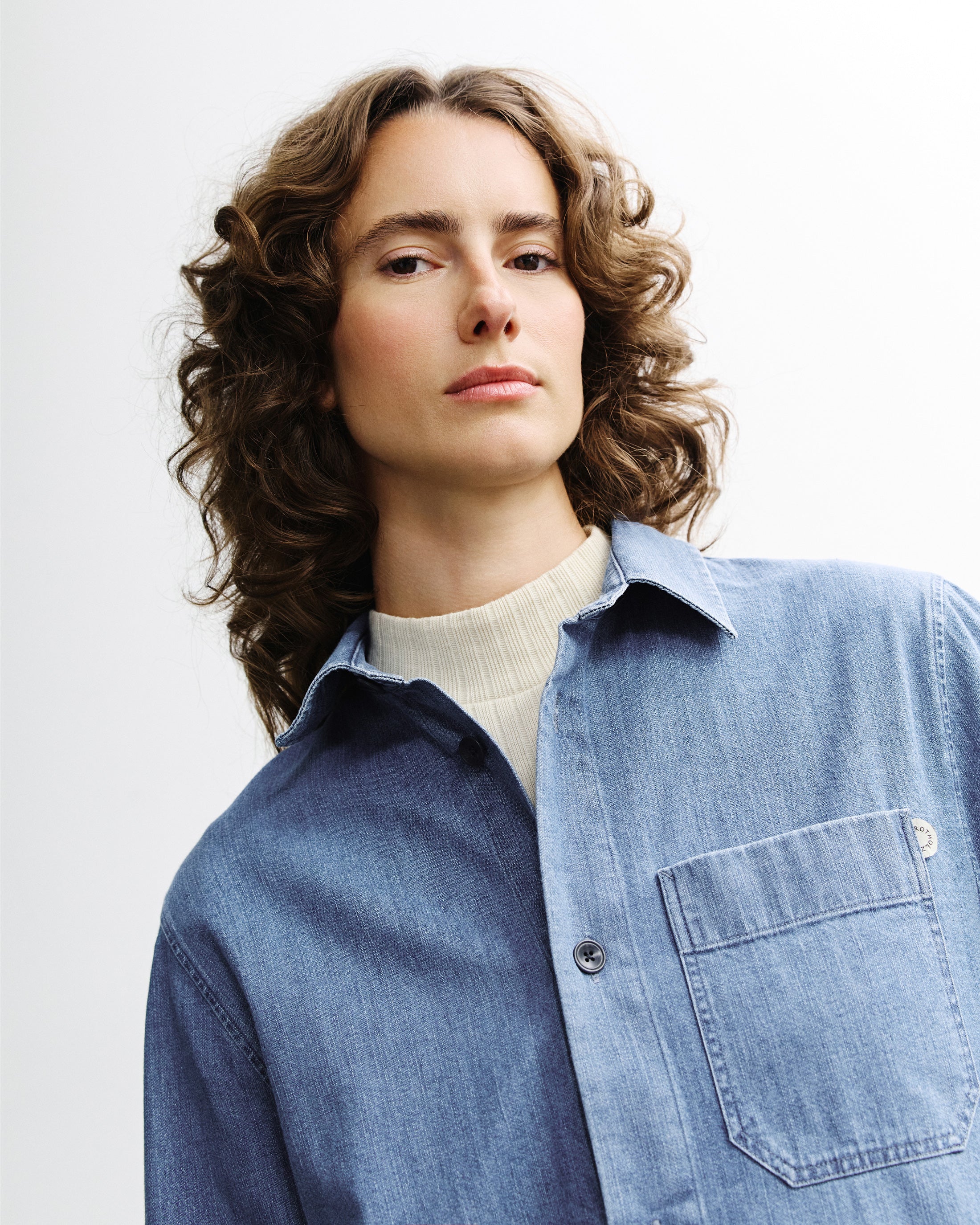 Casual Shirt - Blue Denim FW26