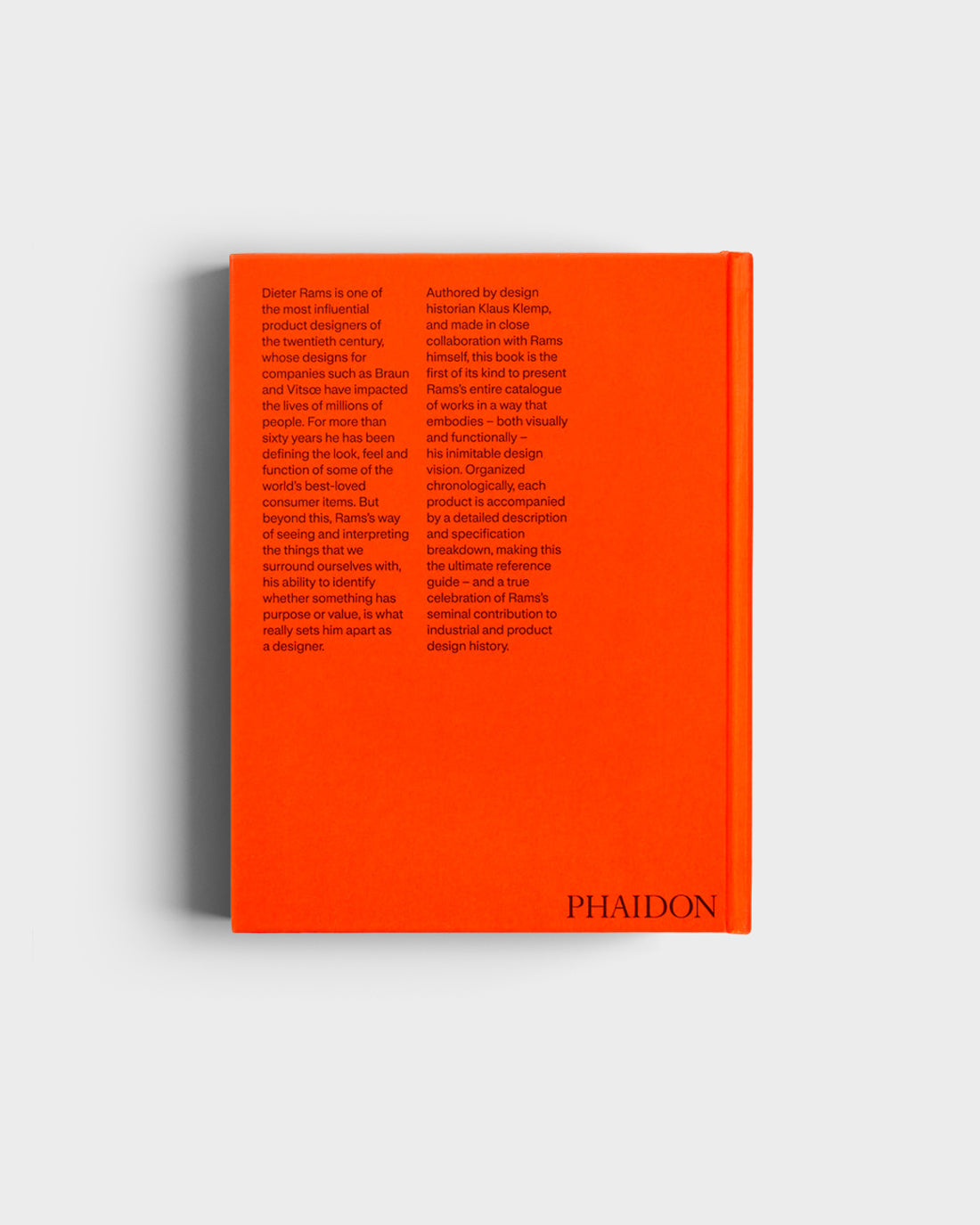 DESIGN BOOK "DIETER RAMS CATALOGUE RAISONNÉ"