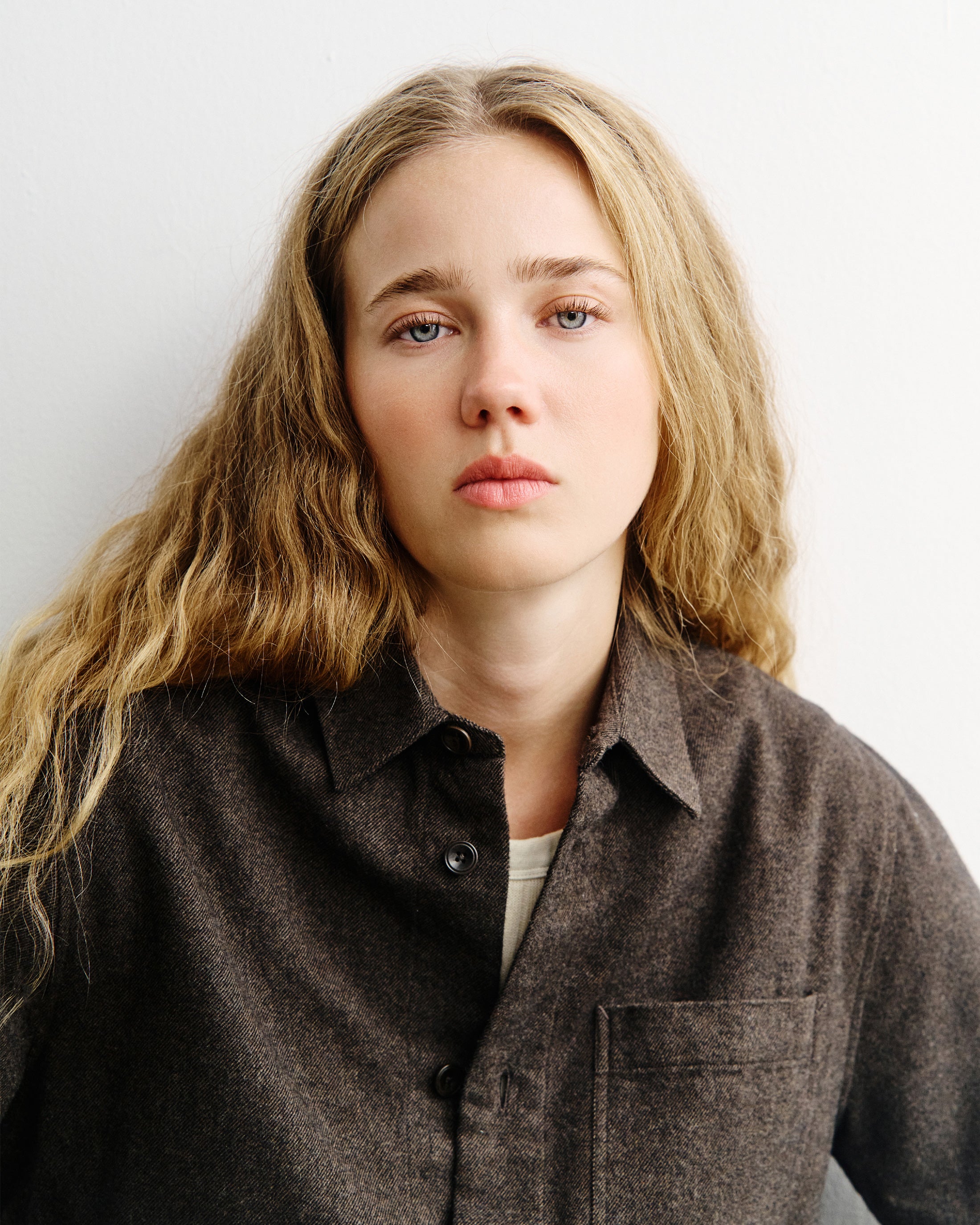 Flannel Shirt Organic Cotton - Brown