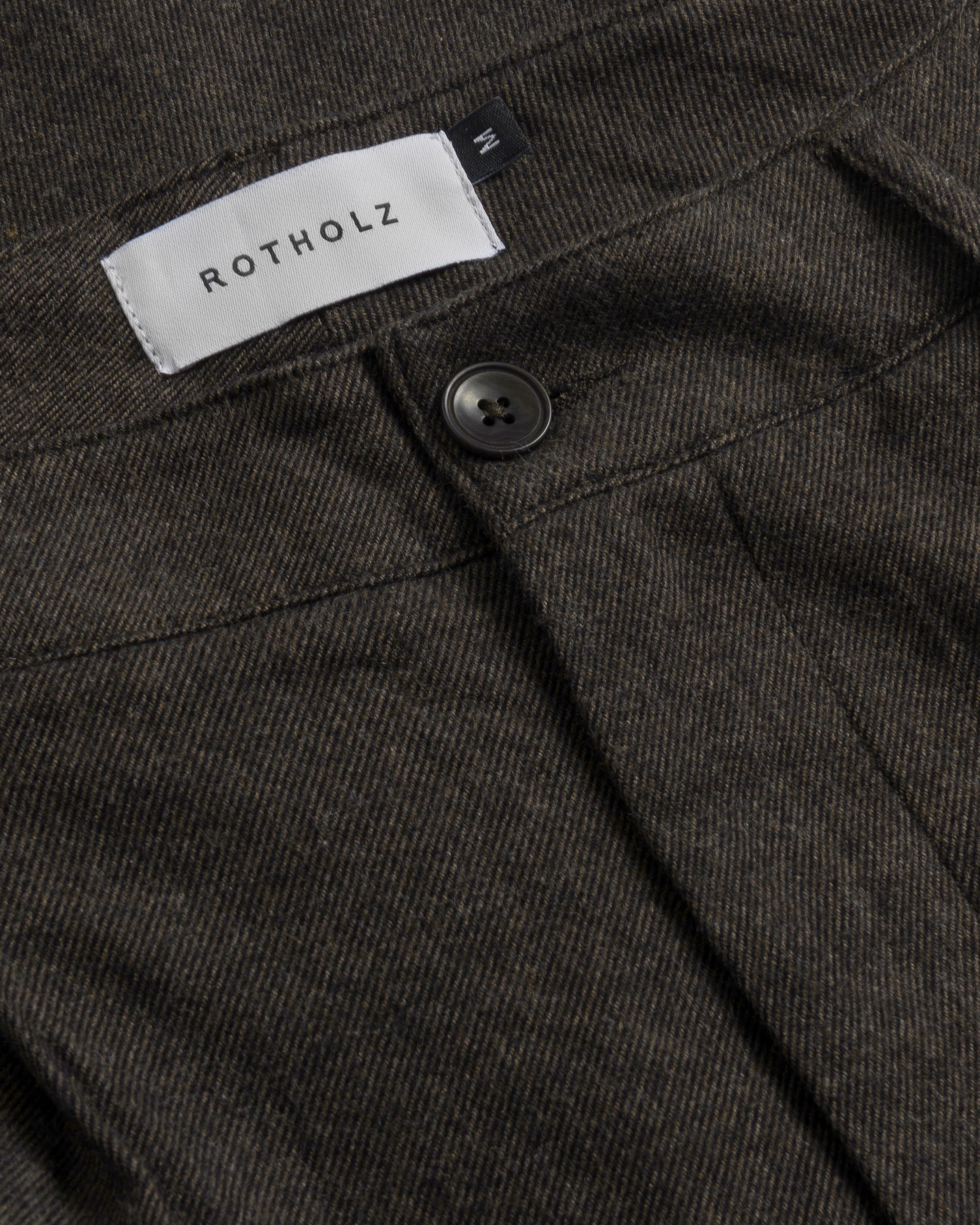 Everyday Flannel Trousers Organic Cotton - Brown