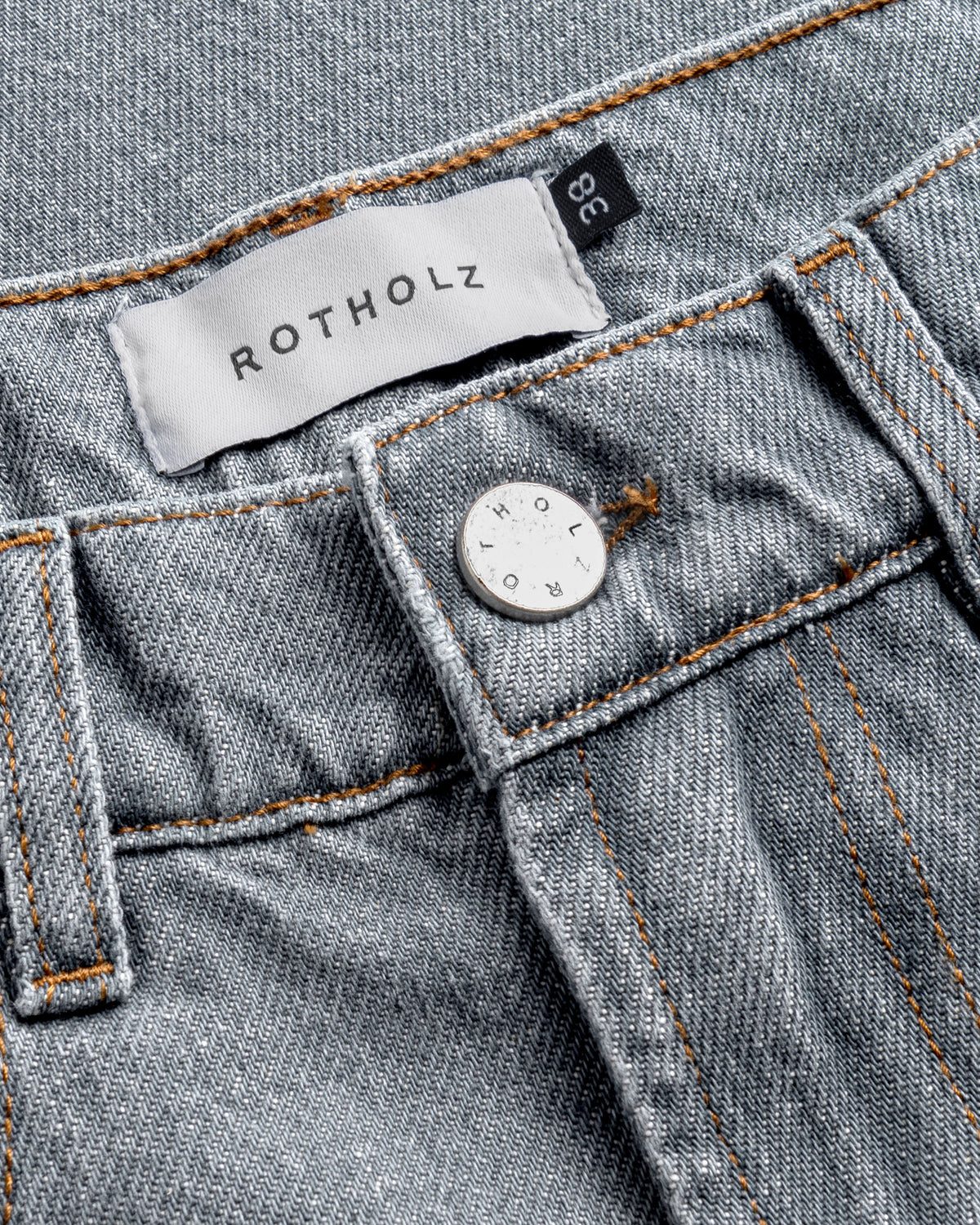 Flared Leg Jeans Organic Cotton - Grey