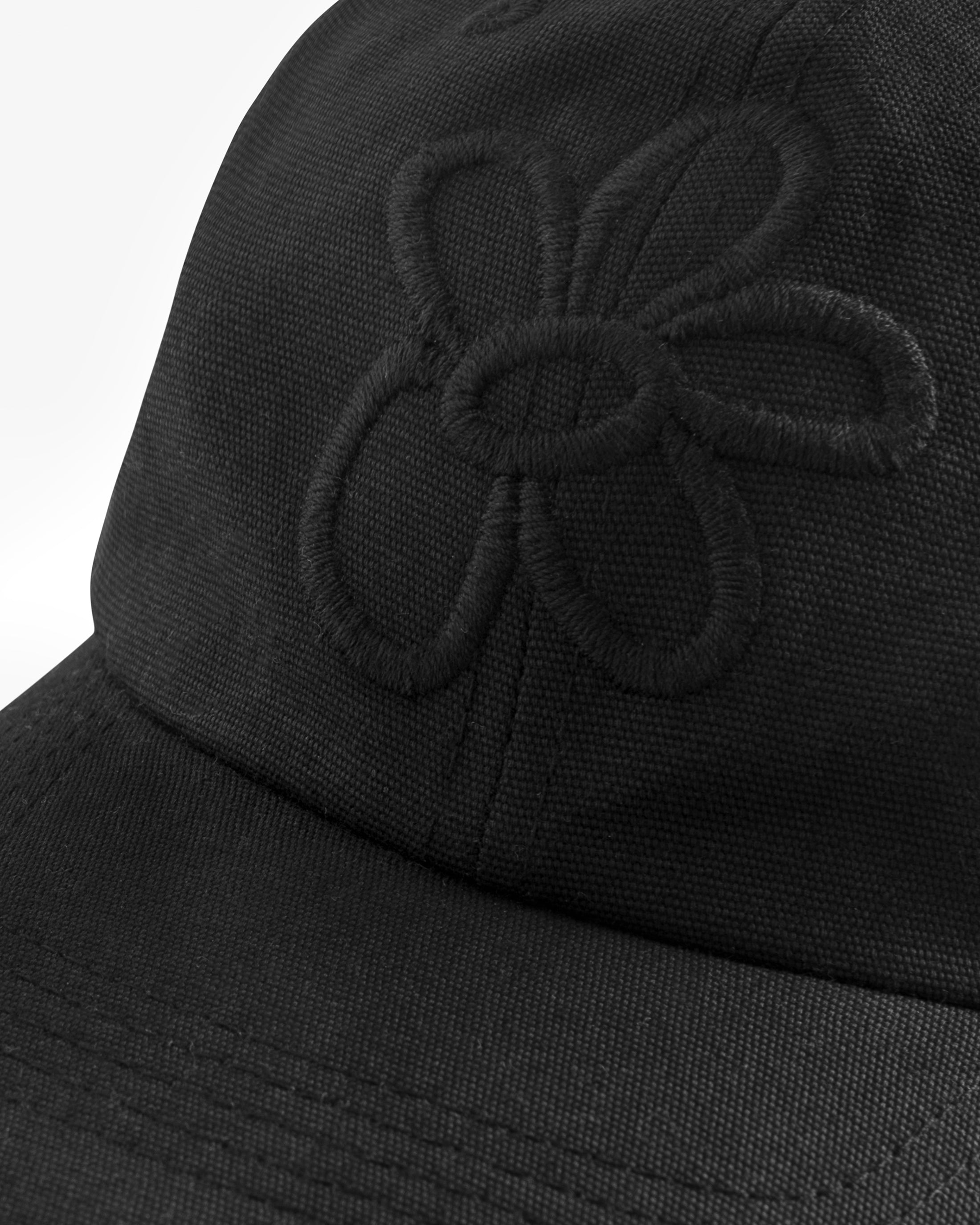 Flower Classic Cap Organic Cotton - Black