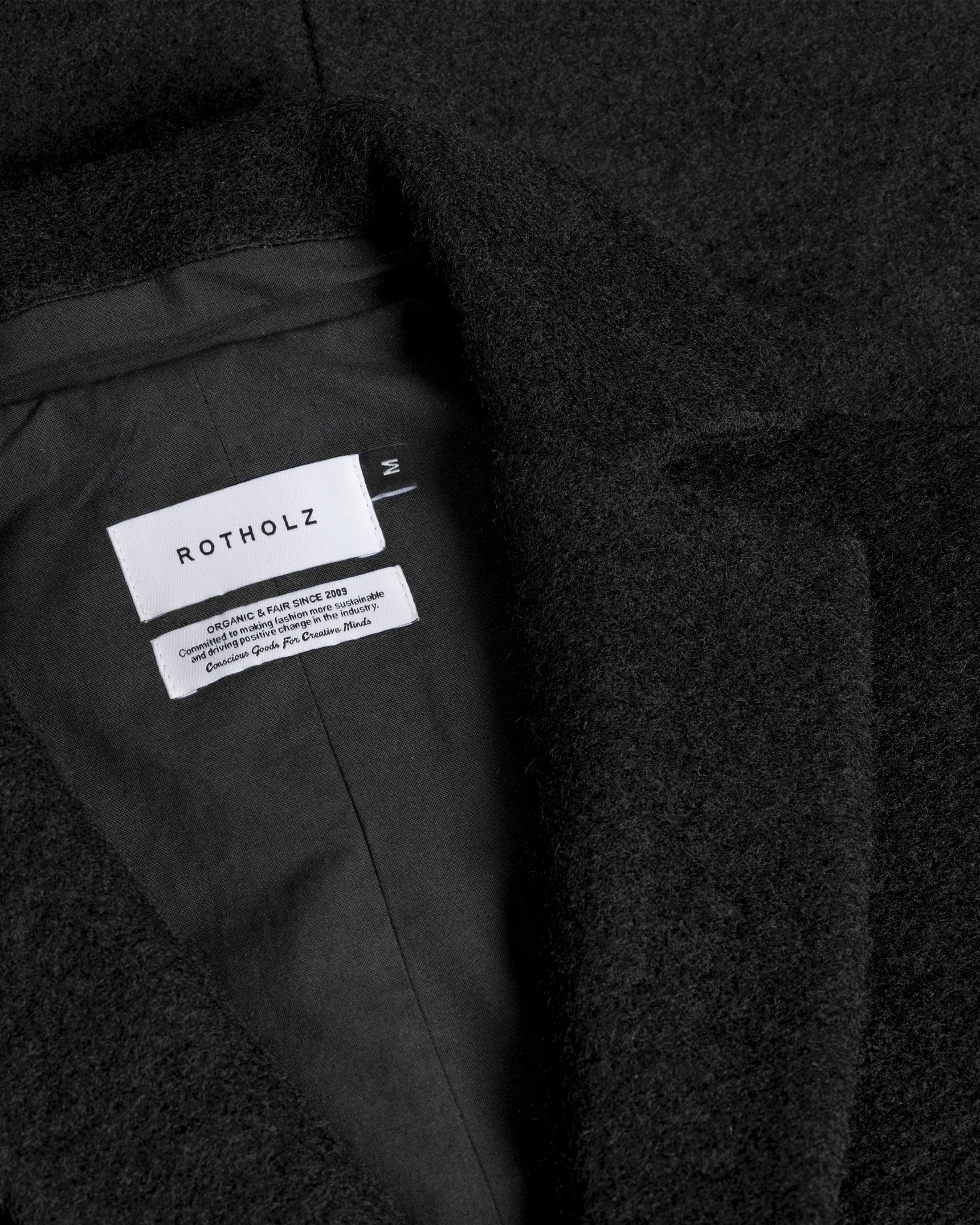 Formal Coat - True Black FW26
