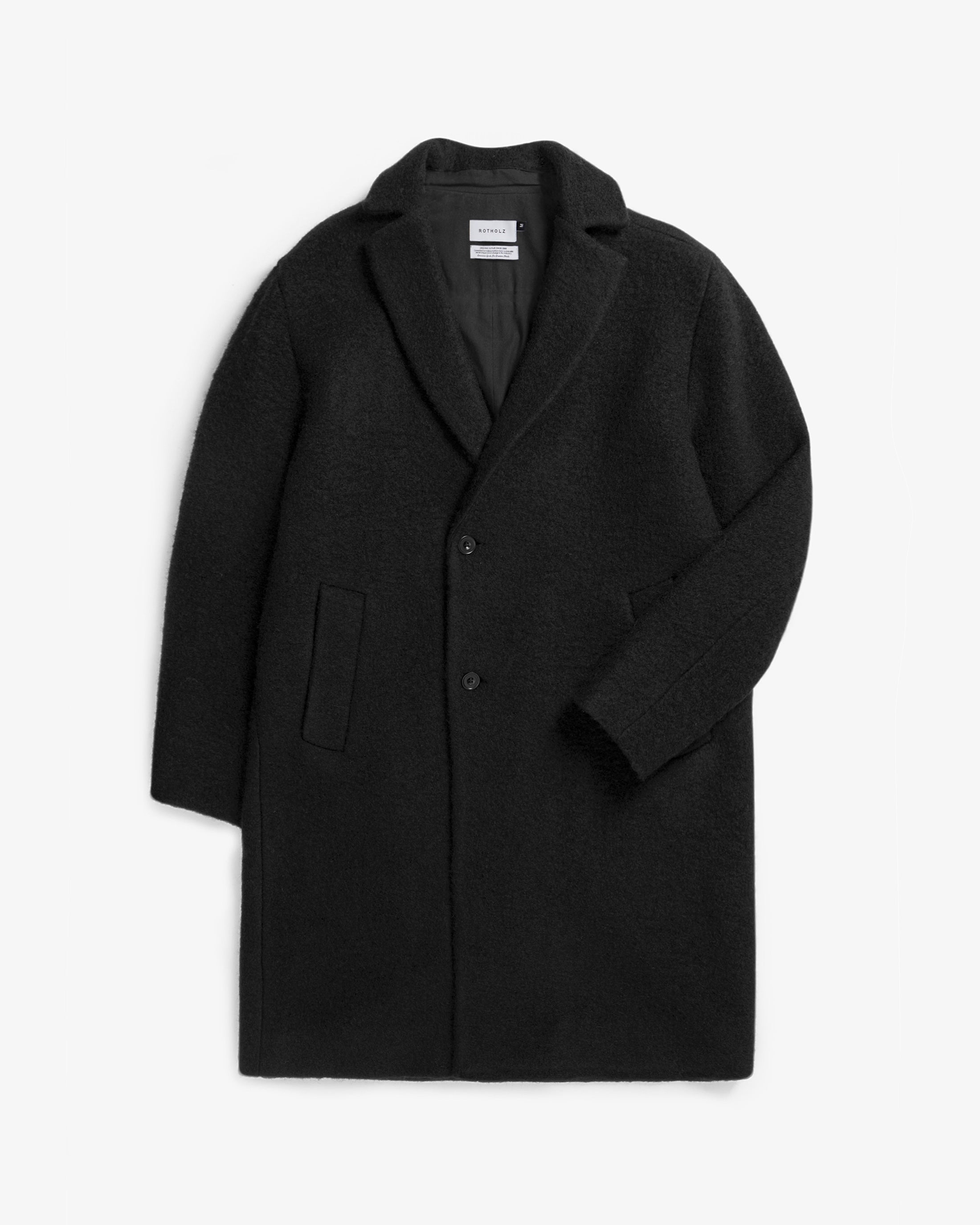 Formal Coat - True Black FW26