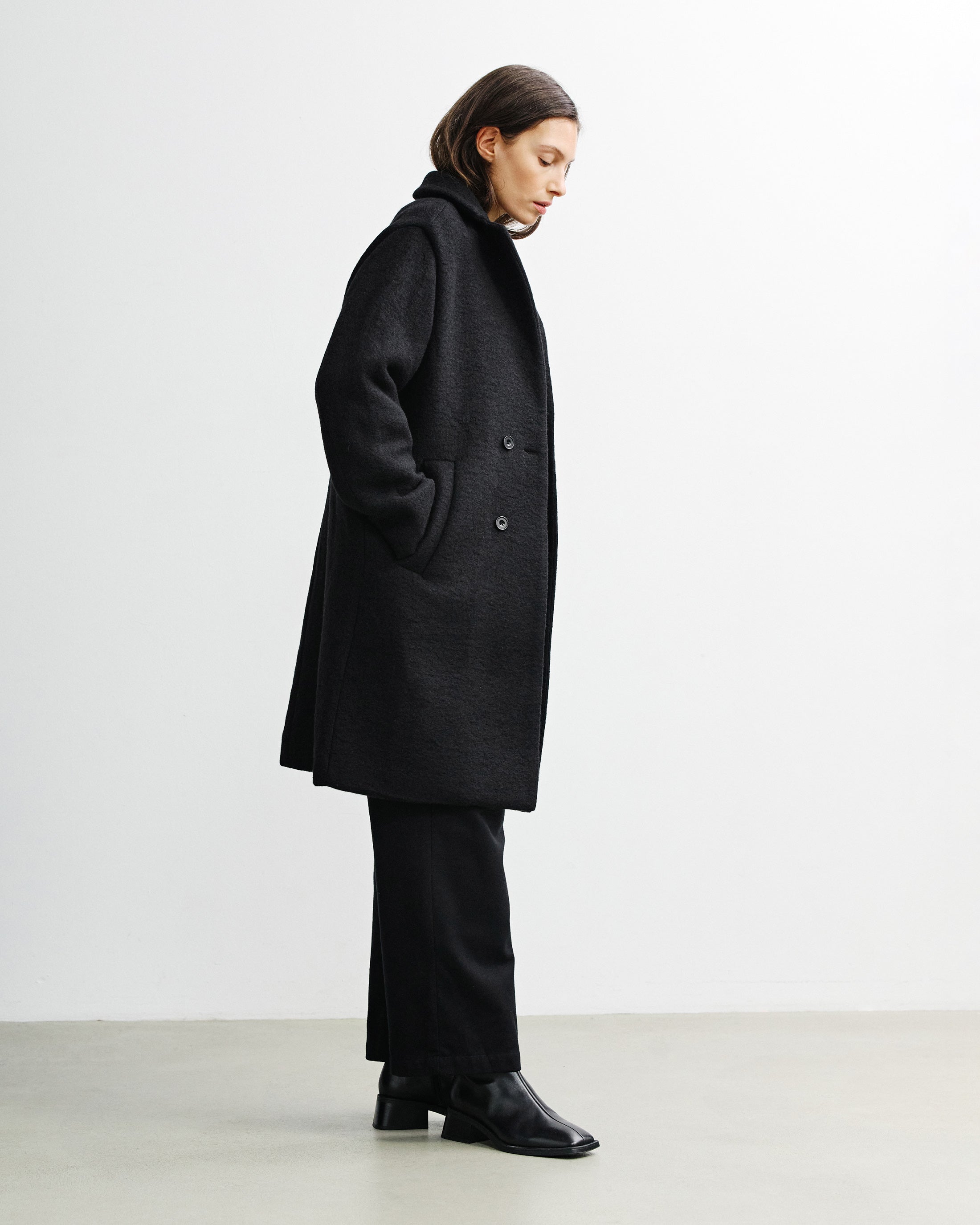 Formal Coat - True Black FW26