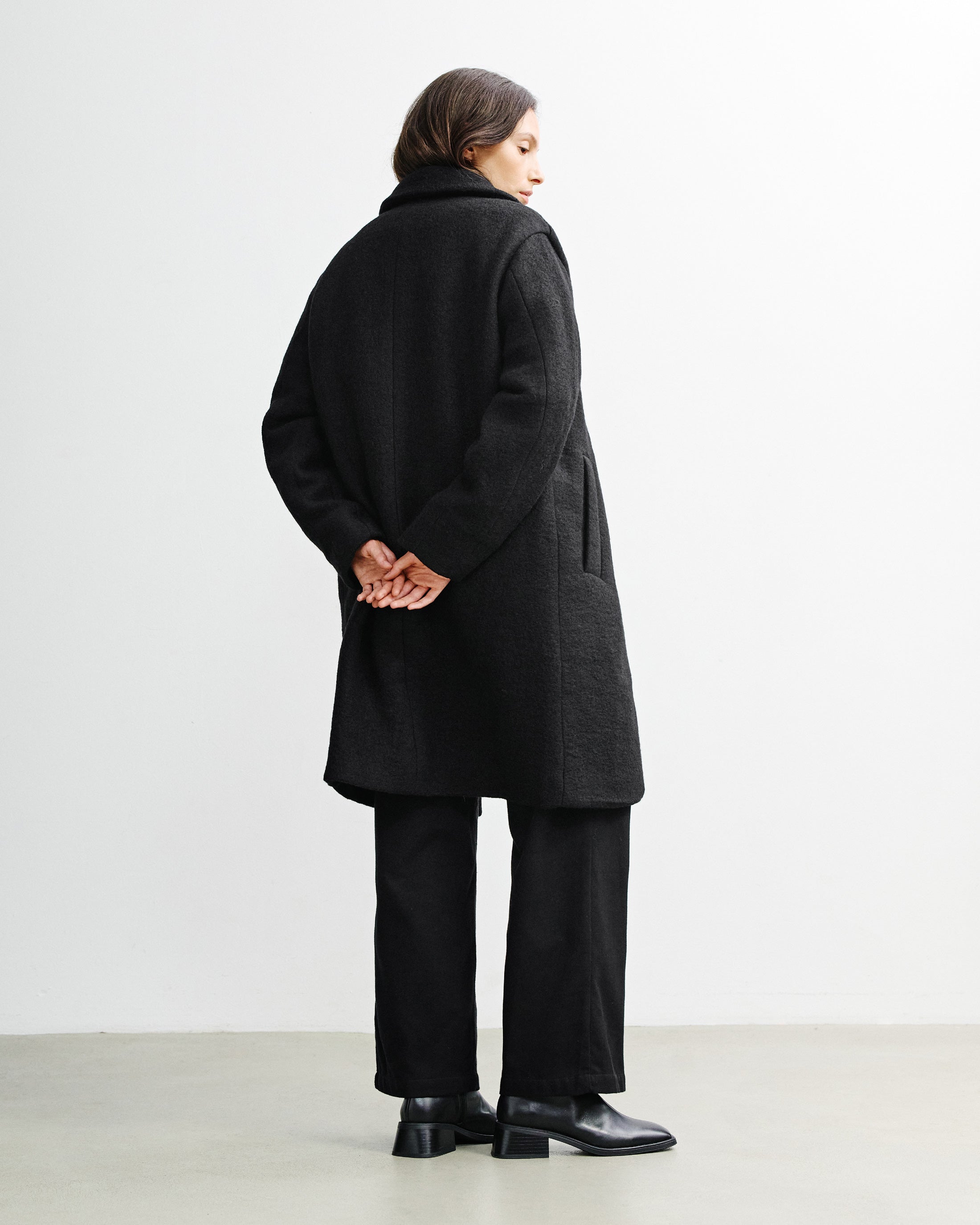 Formal Coat - True Black FW26