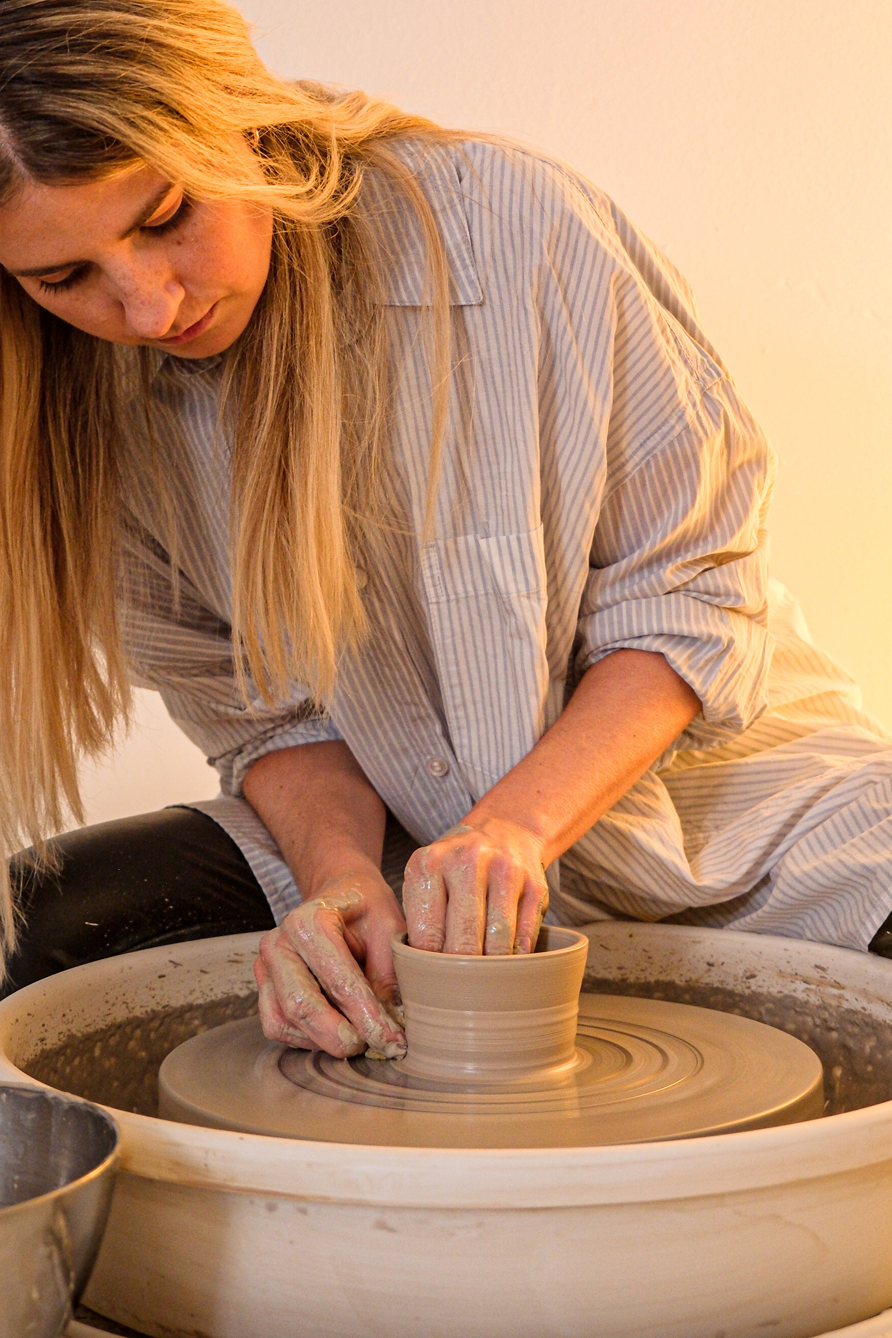 Drip Drop - White Sugar Mug