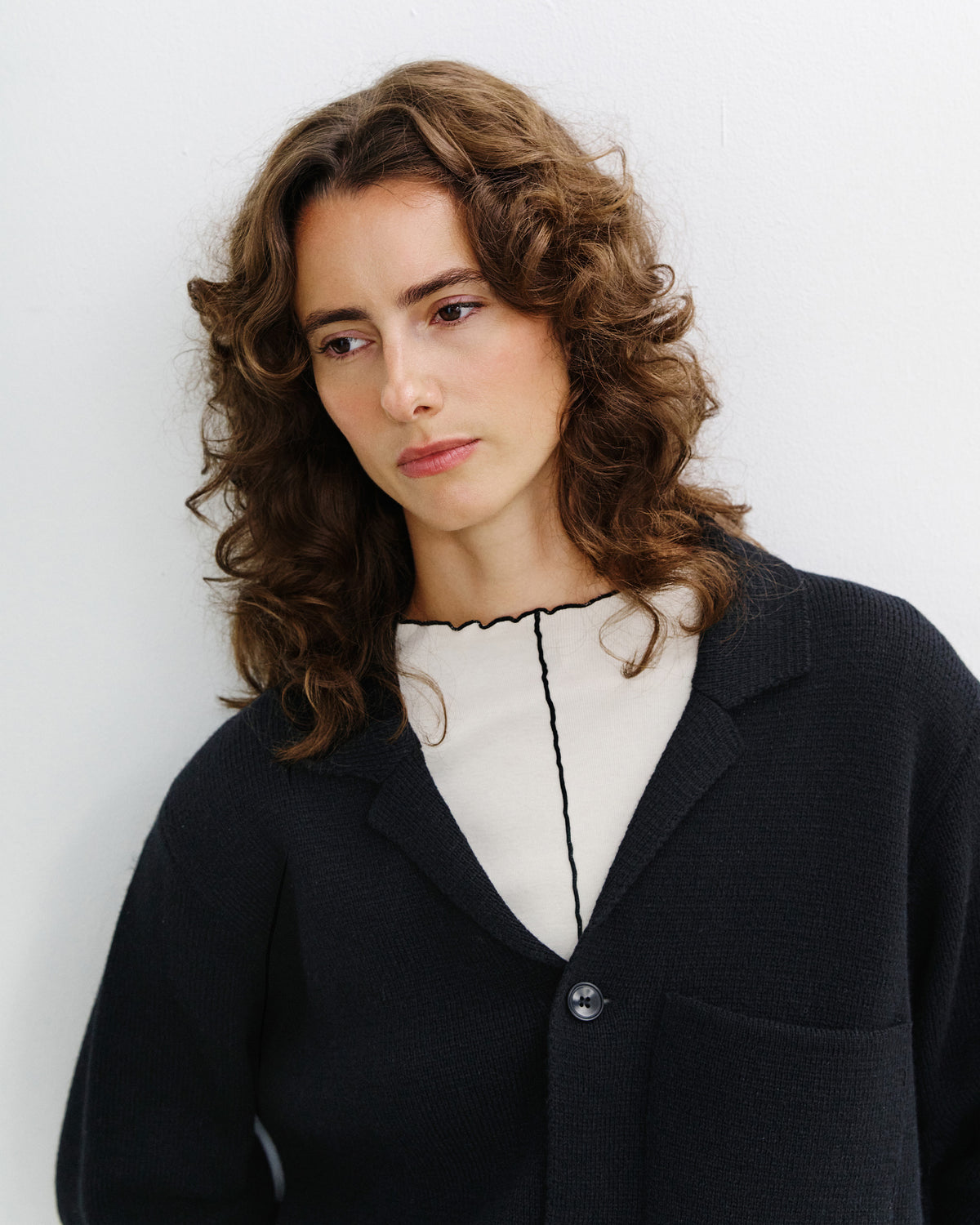 Knit Jacket - True Black