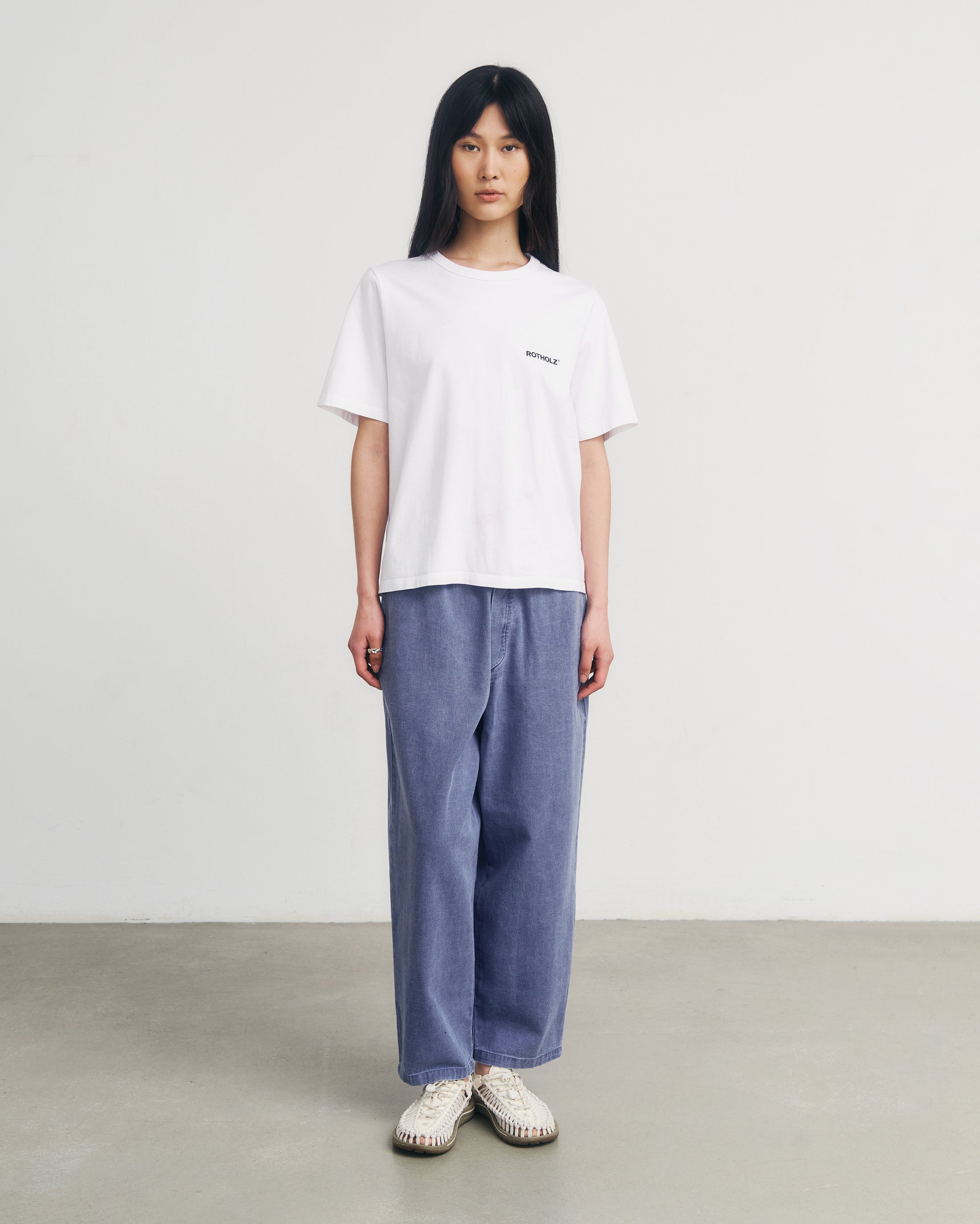 Lemon Print T-Shirt Organic Cotton - White