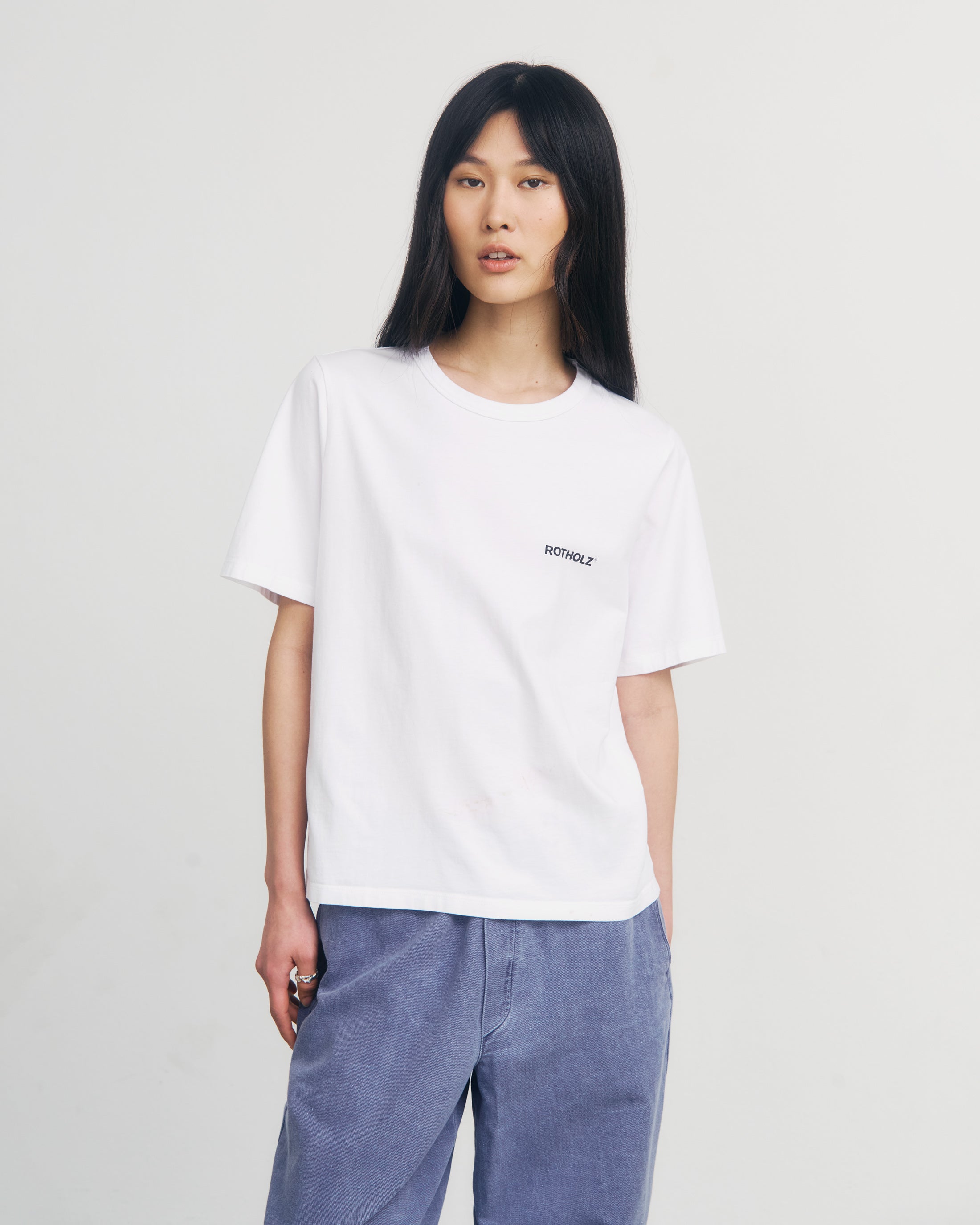 Lemon Print T-Shirt Organic Cotton - White