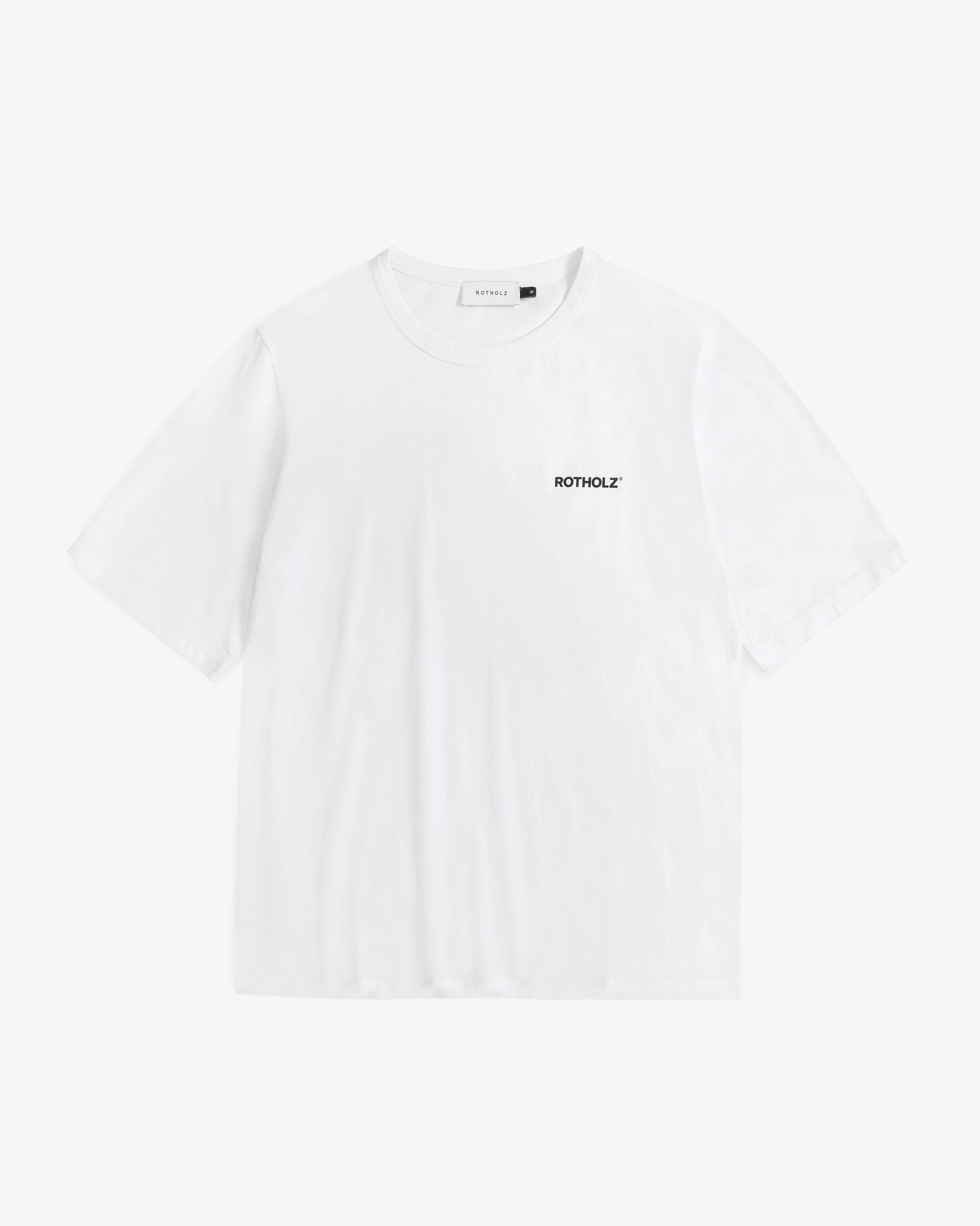 Lemon Print T-Shirt Organic Cotton - White