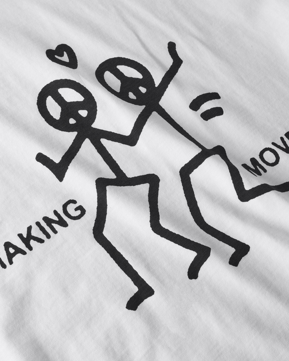 Making Moves T-Shirt Organic Cotton - White