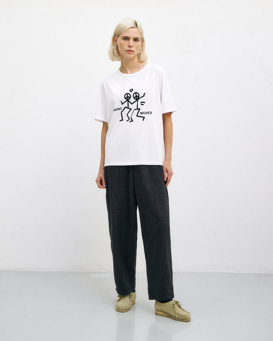 Making Moves T-Shirt Organic Cotton - White