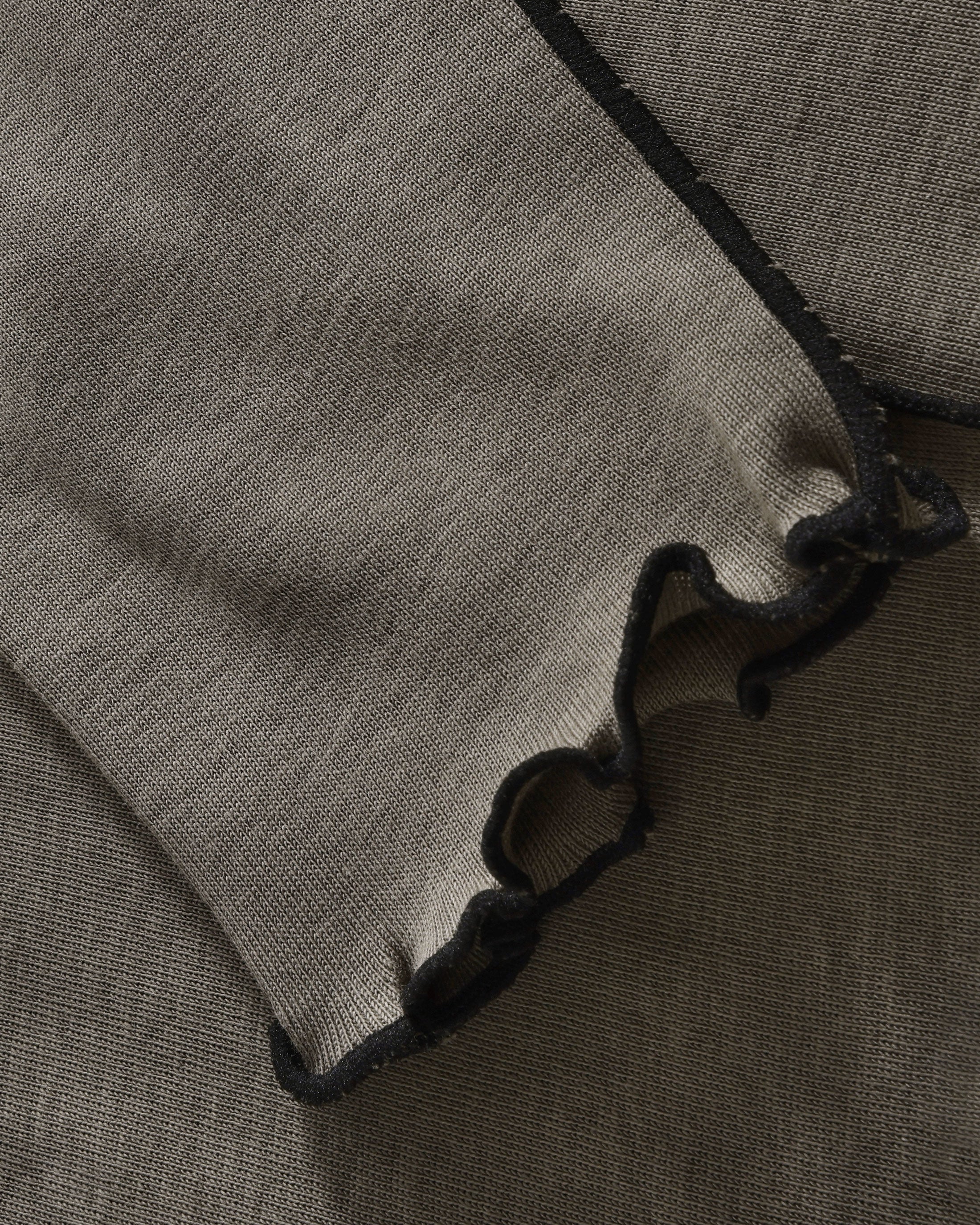 Pin-Tucked Longsleeve Organic Cotton - Fawn Gray