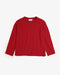 Oversize Strickpullover Bio Baumwolle - Rot