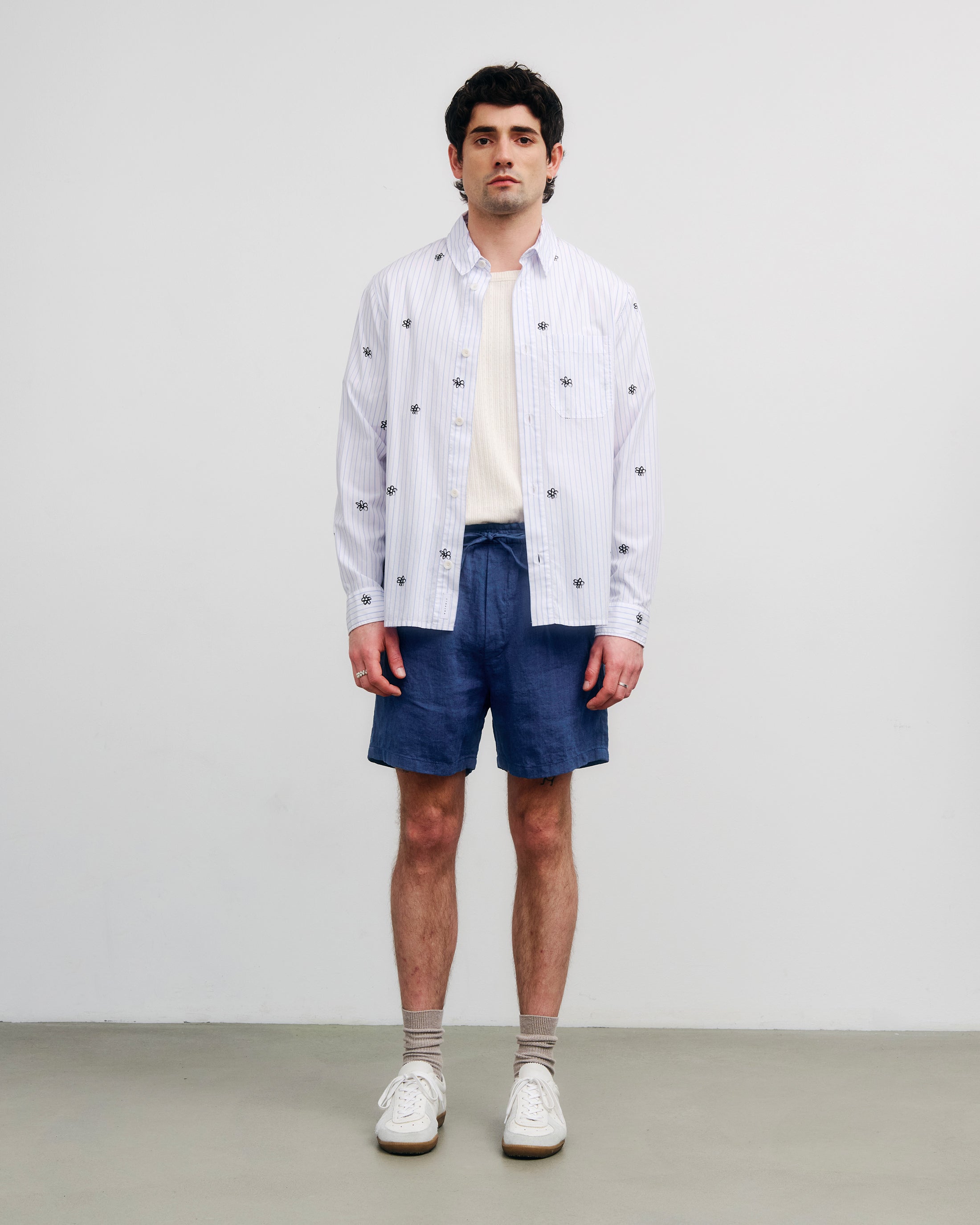Organic Cotton Shorts - Blue