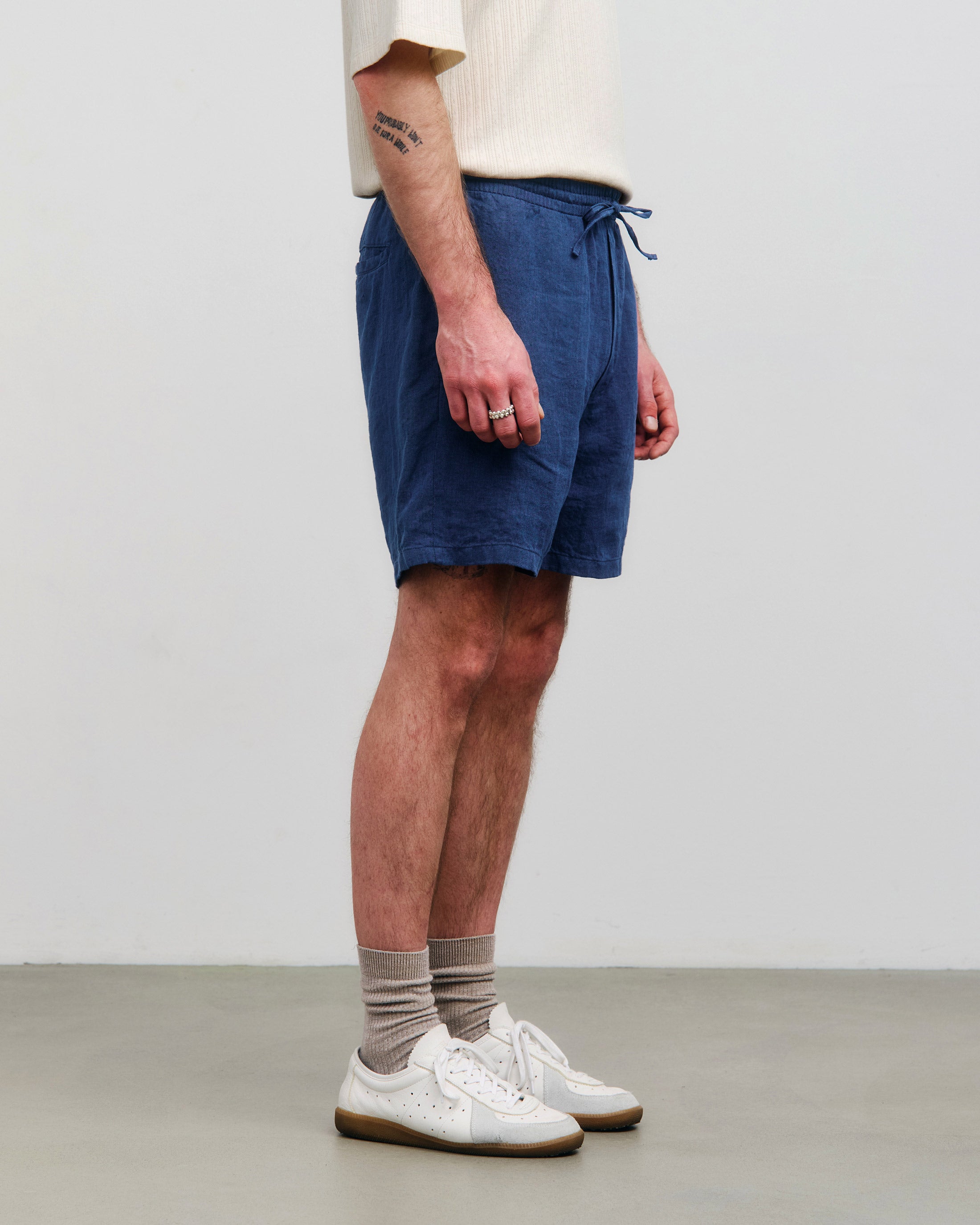 Organic Cotton Shorts - Blue