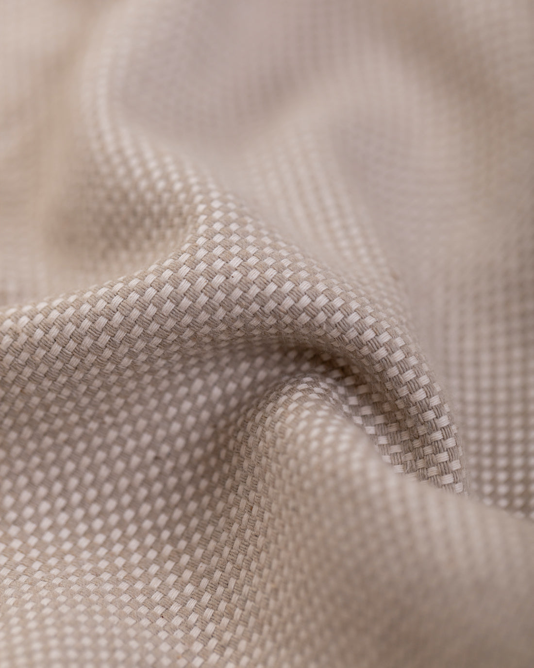 Weekend tote bag made of organic canvas beige