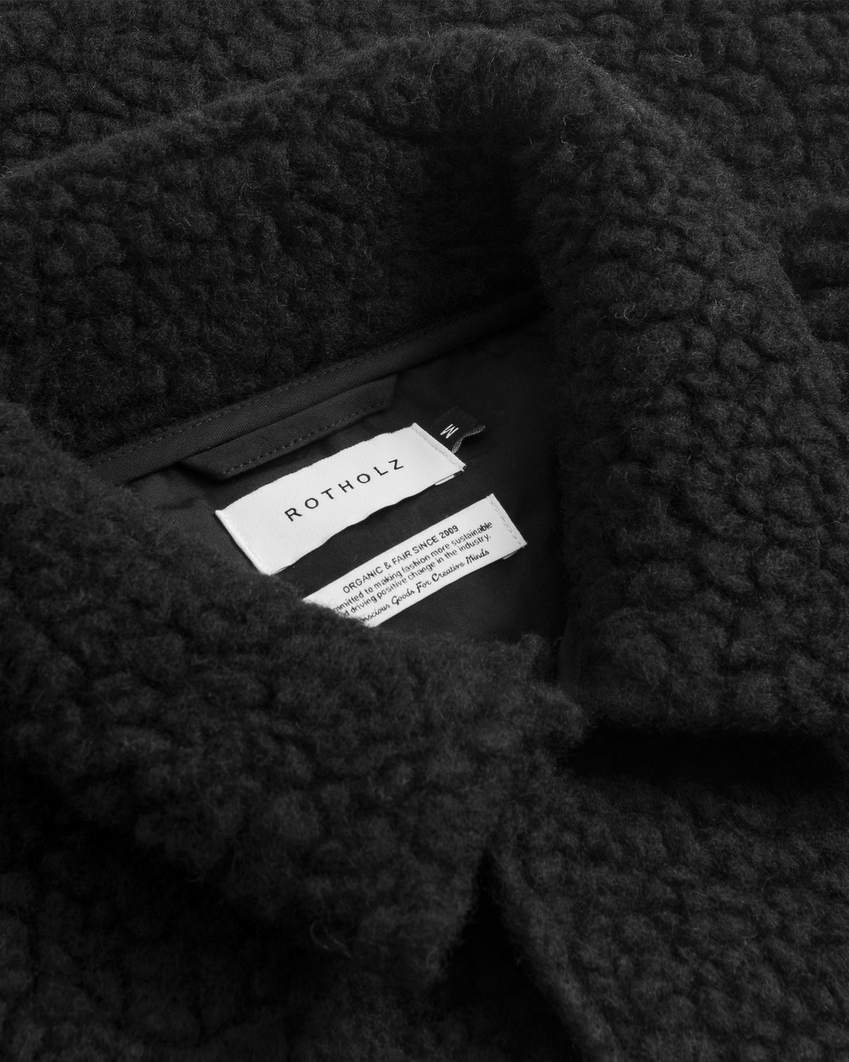 Sherpa Jacket - True Black