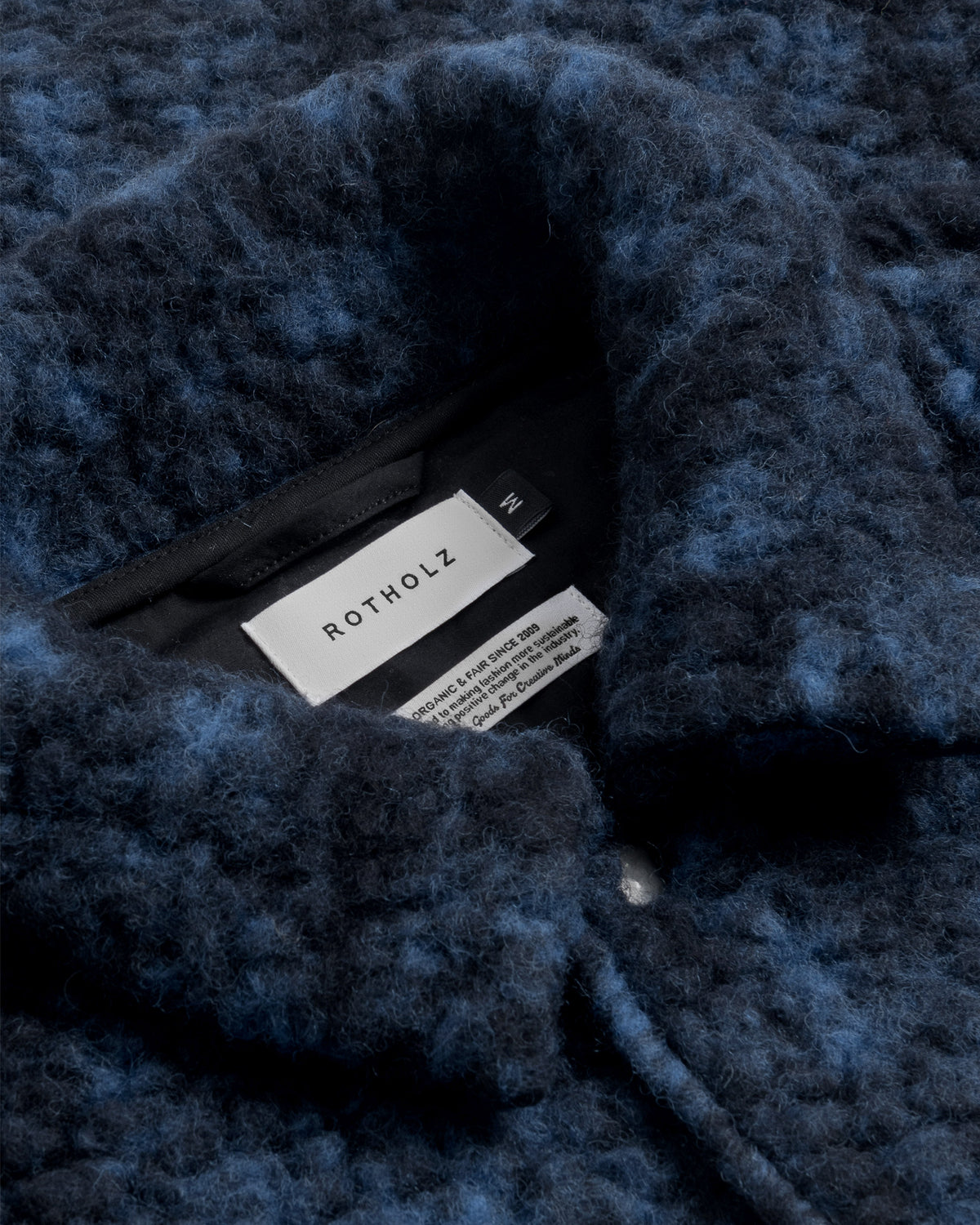Sherpa Jacket - Blue Marled
