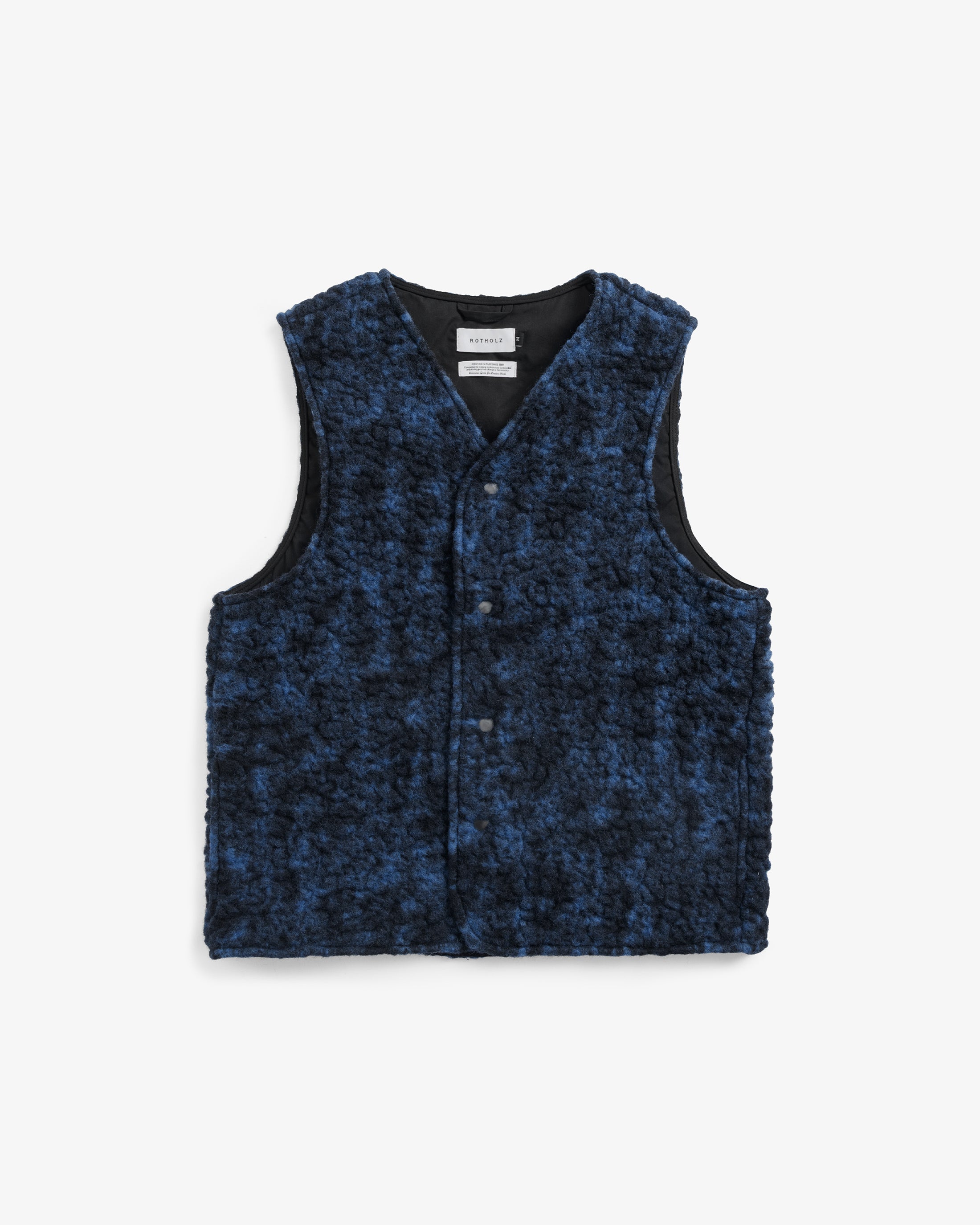 Sherpa Vest - Blue Marled FW26