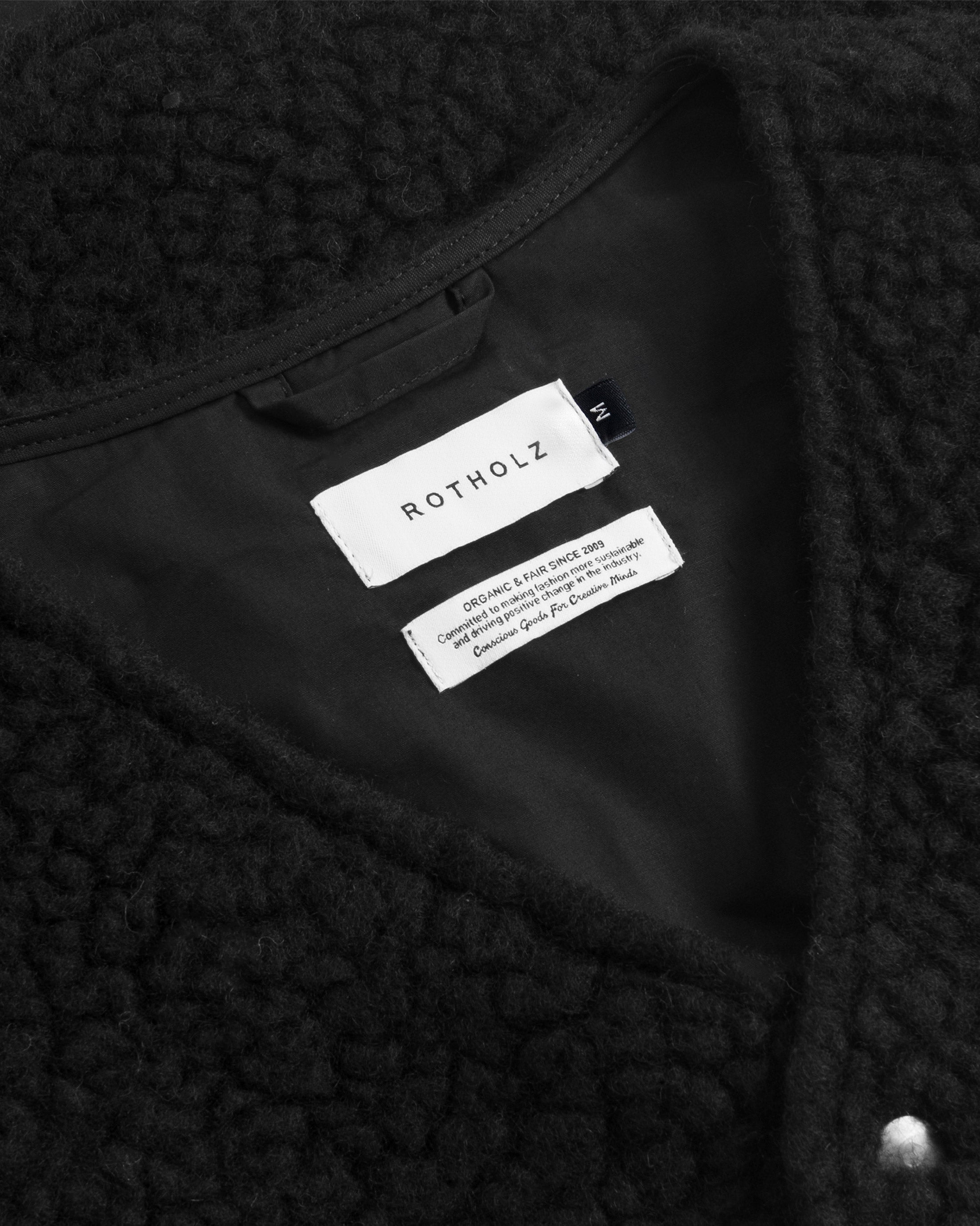 Sherpa Vest - True Black FW26