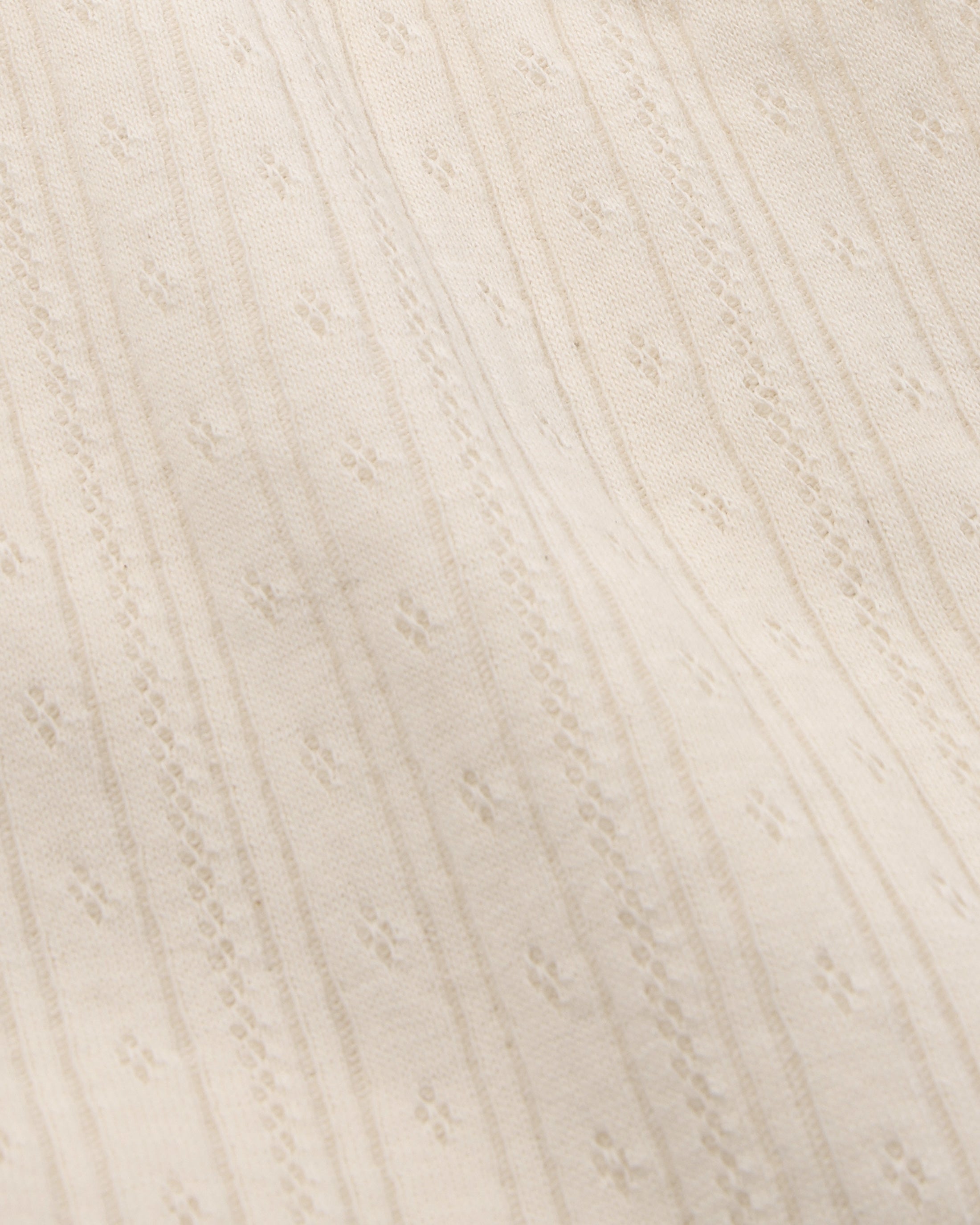 Organic Cotton Ribbed Tank Top - White