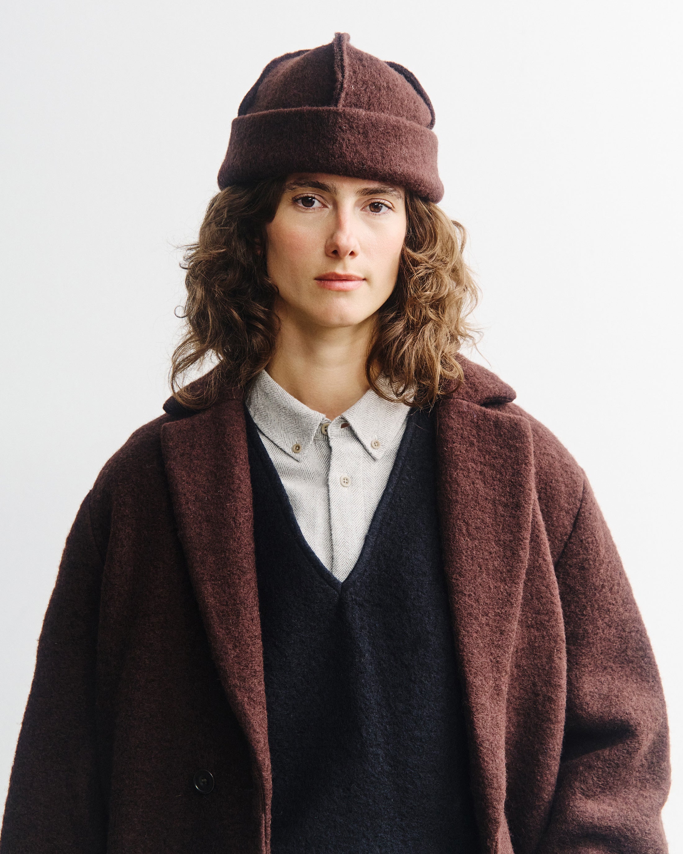 Toque Organic Wool - Brown