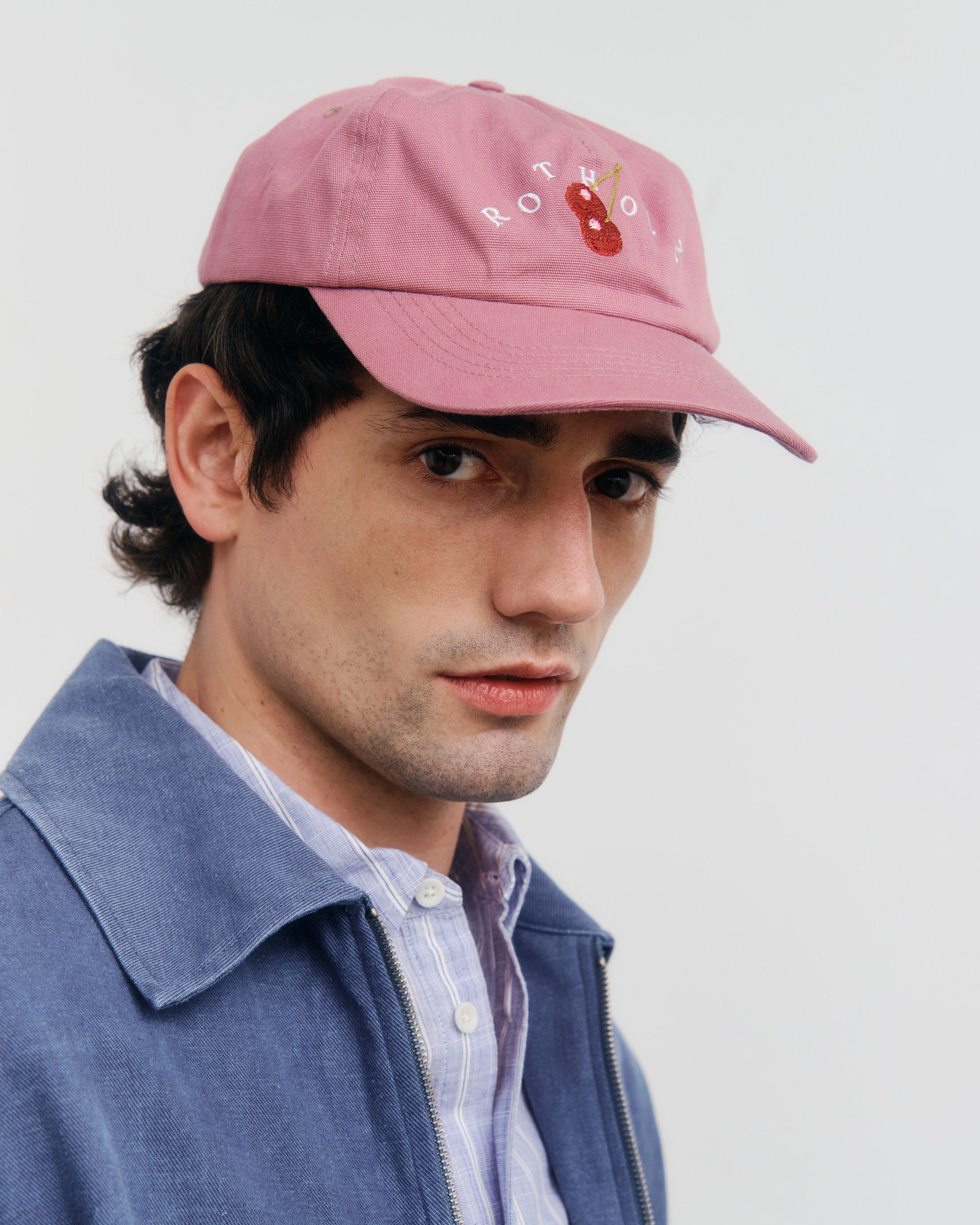 Cherry Logo Floppy Cap Bio Baumwolle - Pink