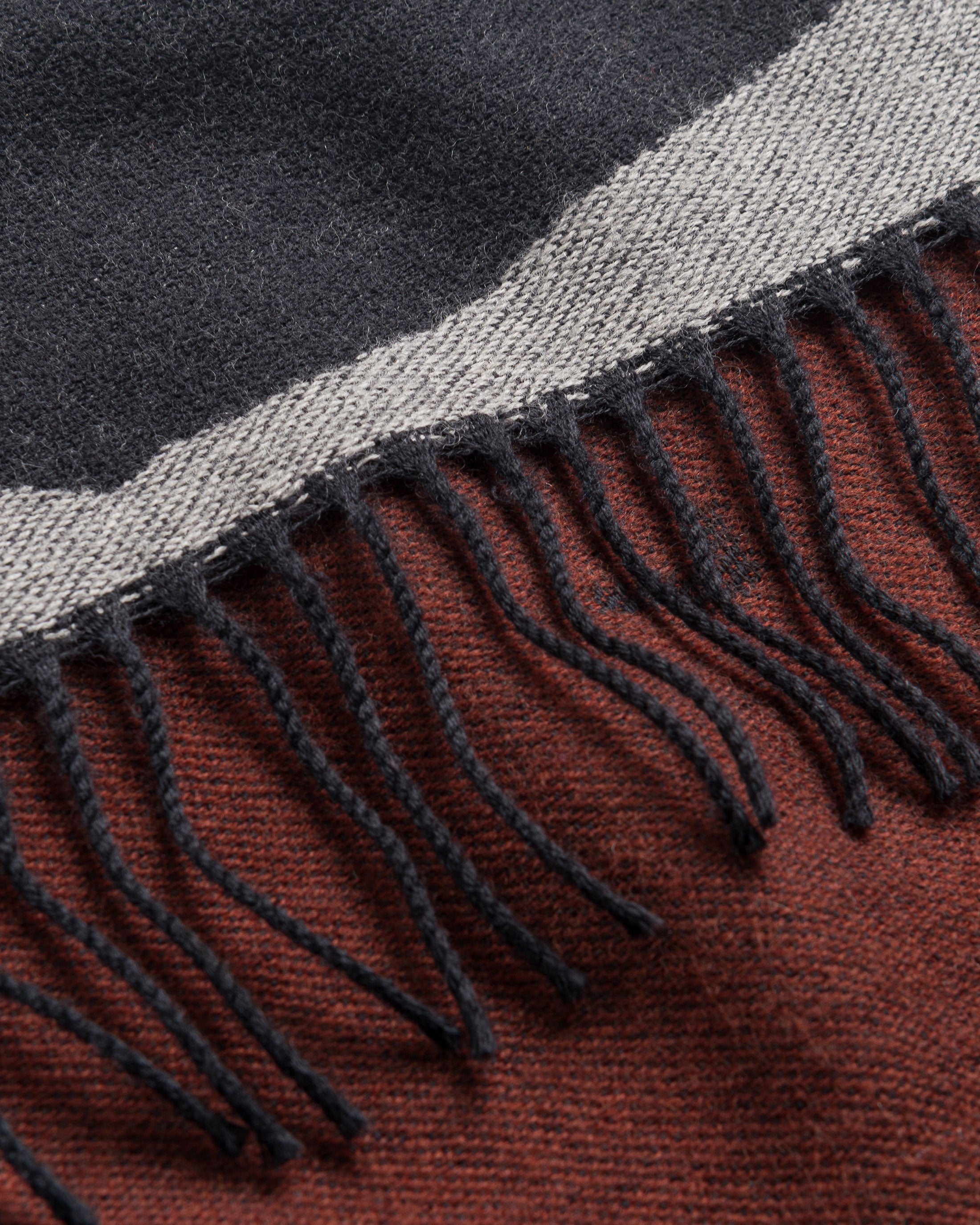 Woven Scarf Merino Wool - Earth Bubbles