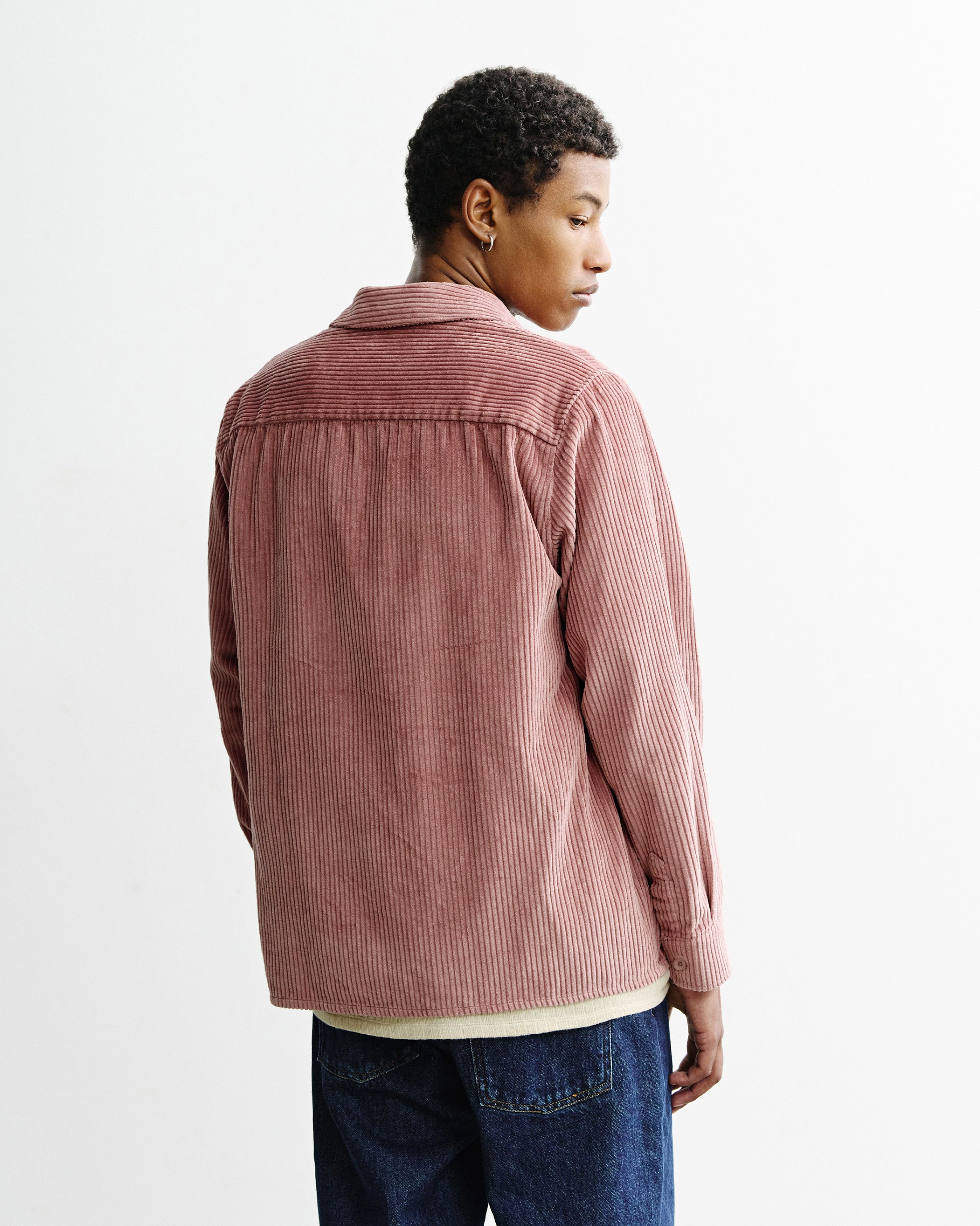 Cord Shirt Organic Cotton - Pink