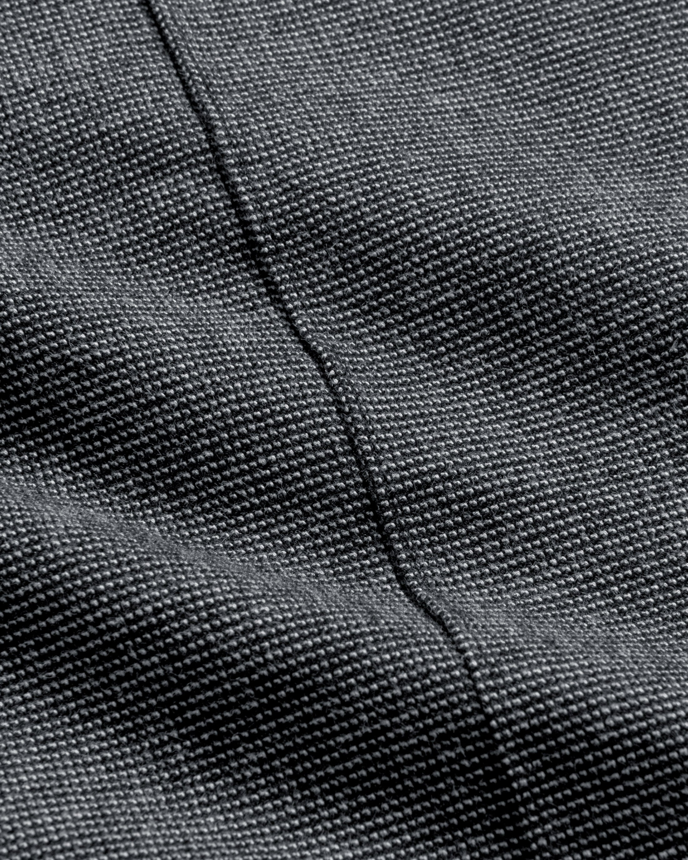 Wide Pleated Trousers Organic Cotton - Grey Marl