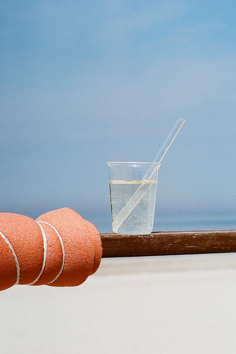 Christian Metzner - Resort Glass Straw Set - Transparent