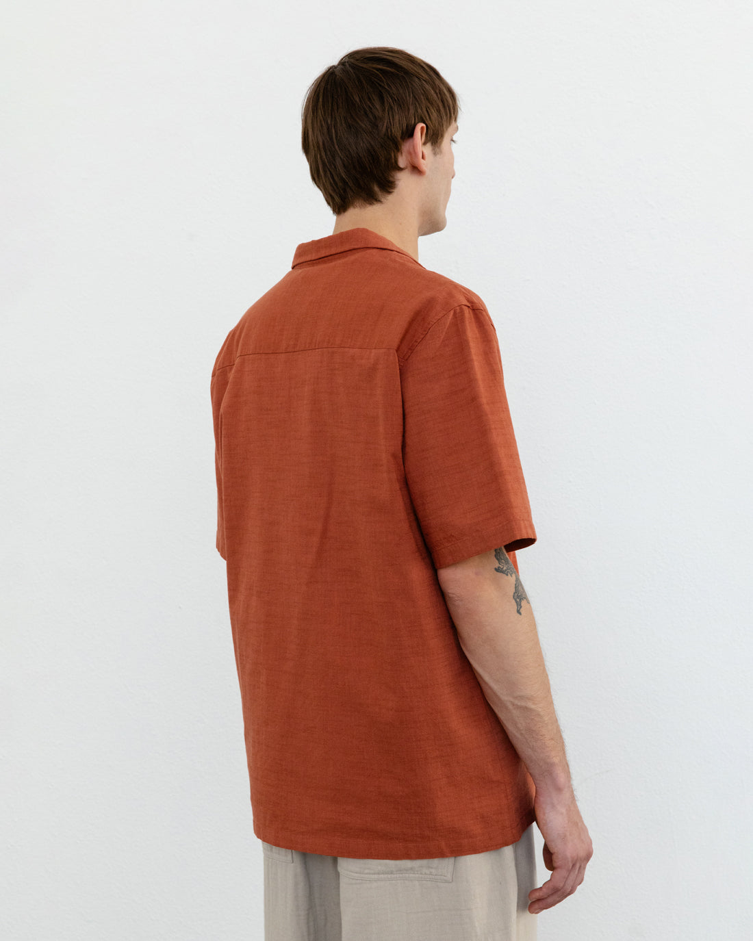 Bowling Shirt Organic Cotton - Red