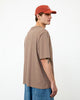Waffel T-Shirt Bio Baumwolle - Braun