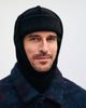 Balaclava Merinowolle - Schwarz