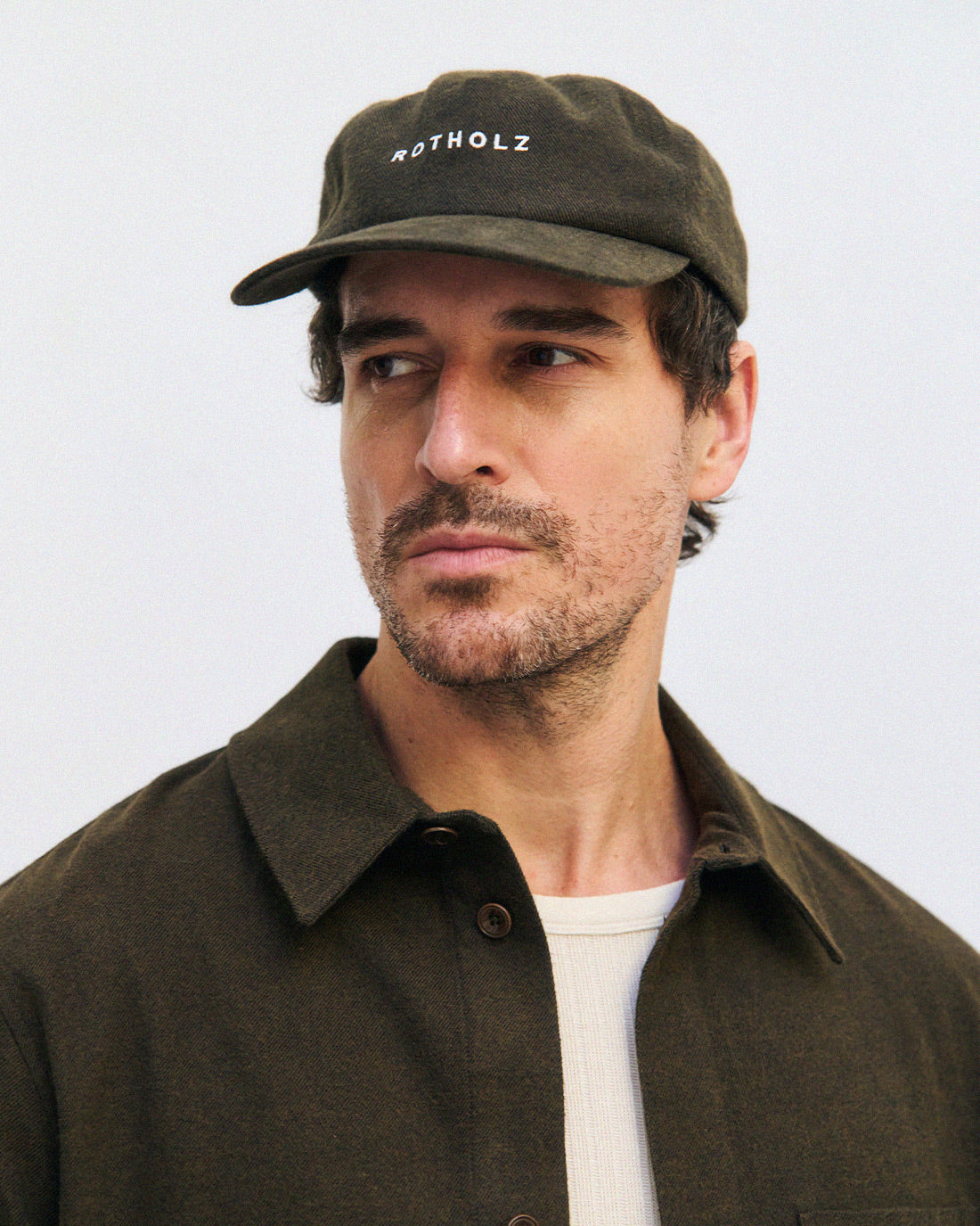 Flannel Floppy Cap - Brown