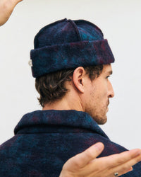 Toque Bio Wollmischung - Blau Melange