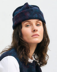 Toque Bio Wollmischung - Blau Melange